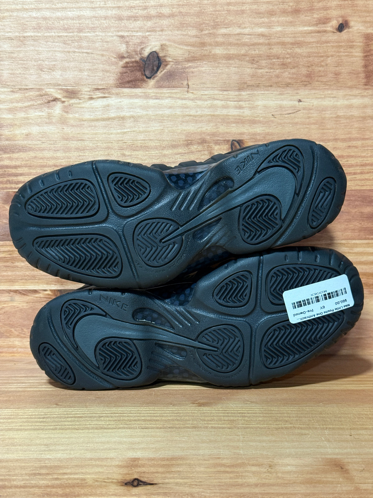 Nike Little Posite One Anthracite (2023) (GS)