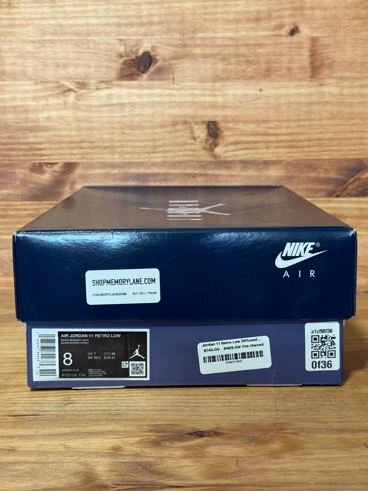 Jordan 11 Retro Low Diffused Blue
