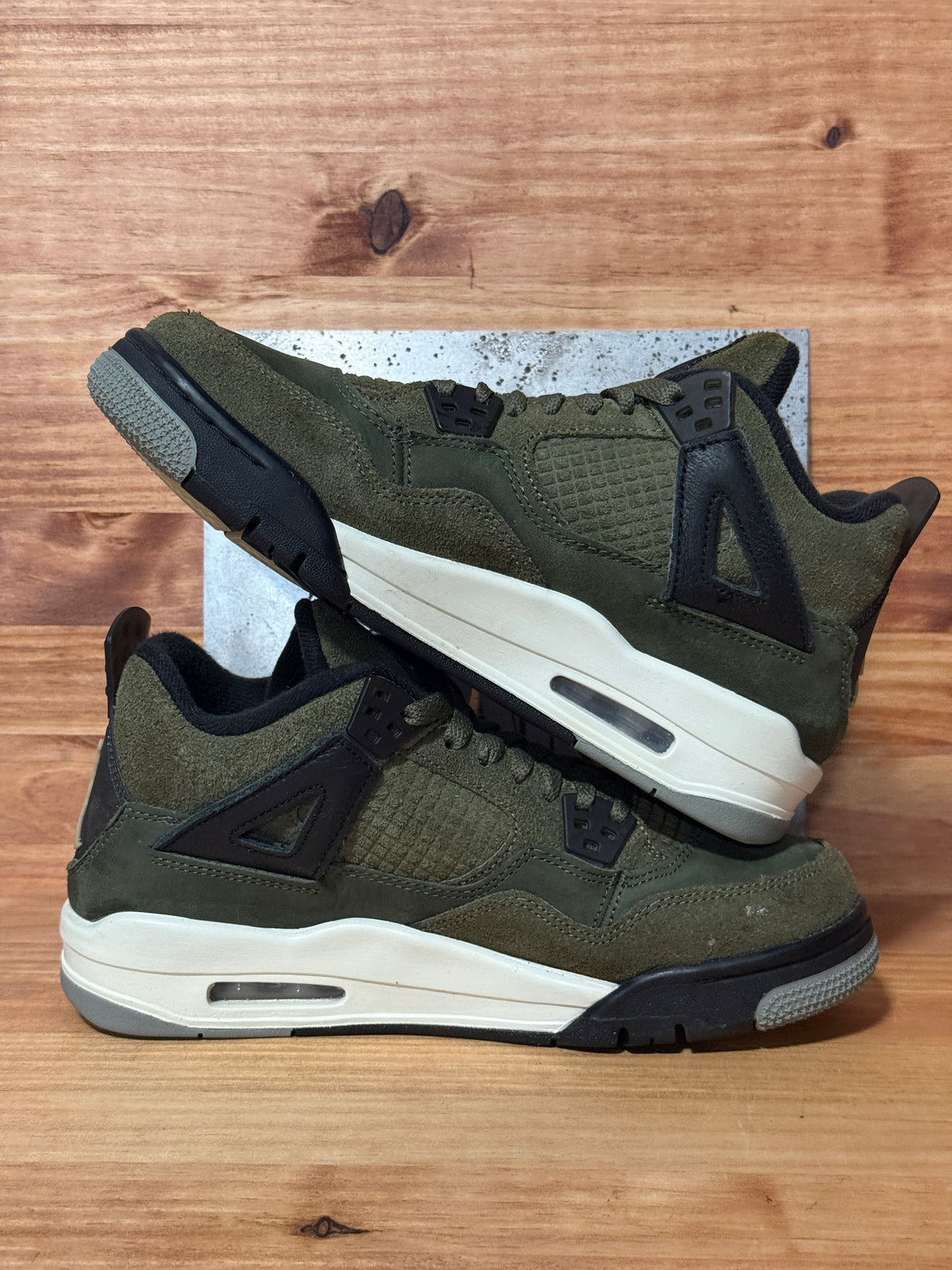Jordan 4 Retro SE Craft Medium Olive (GS)