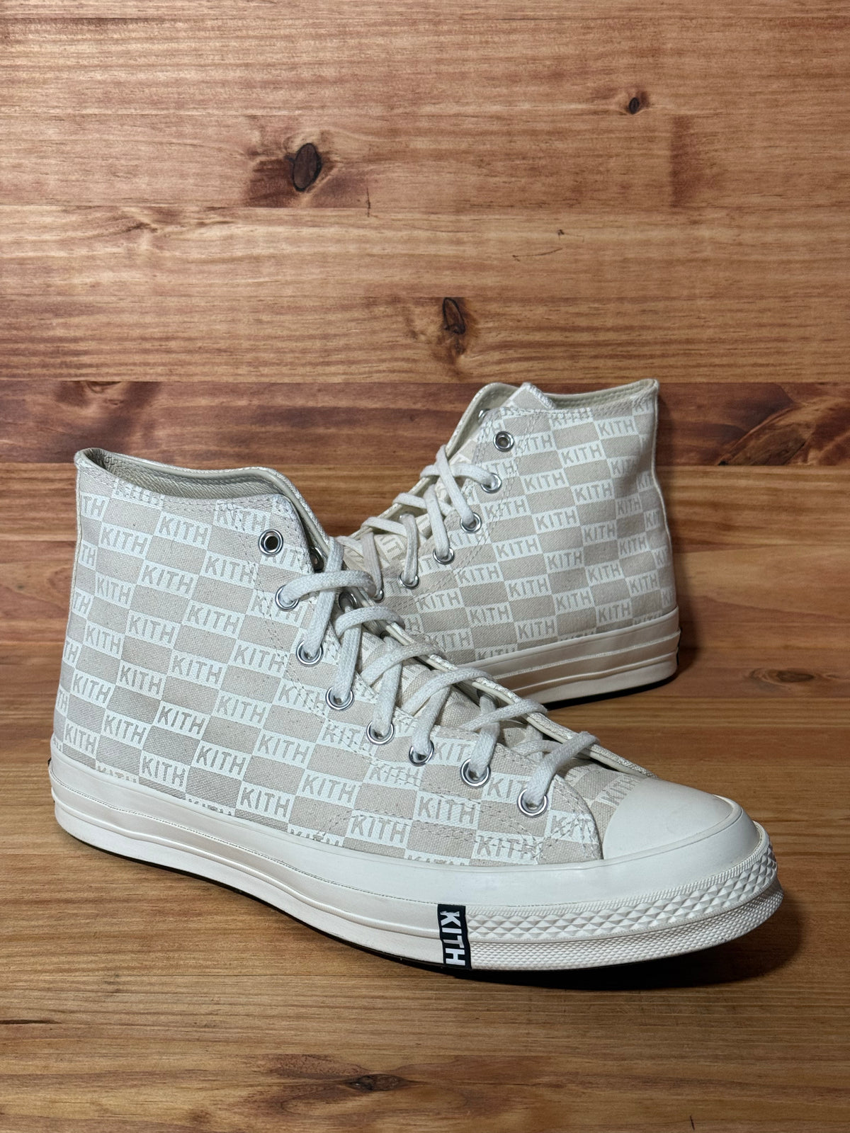 Converse Chuck Taylor All Star 70 Hi Kith Natural Monogram