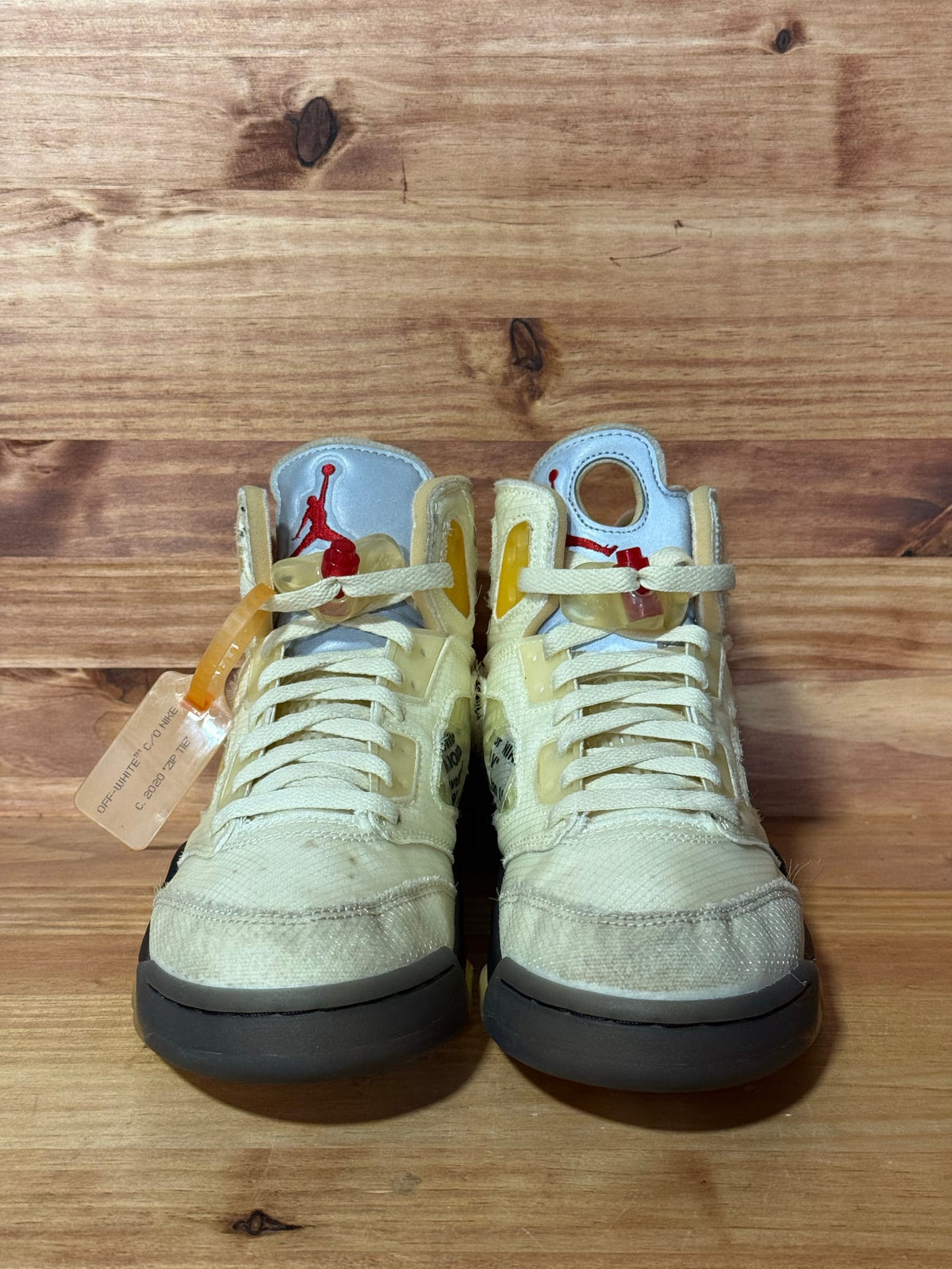 Jordan 5 Retro Off-White Sail - Size 7