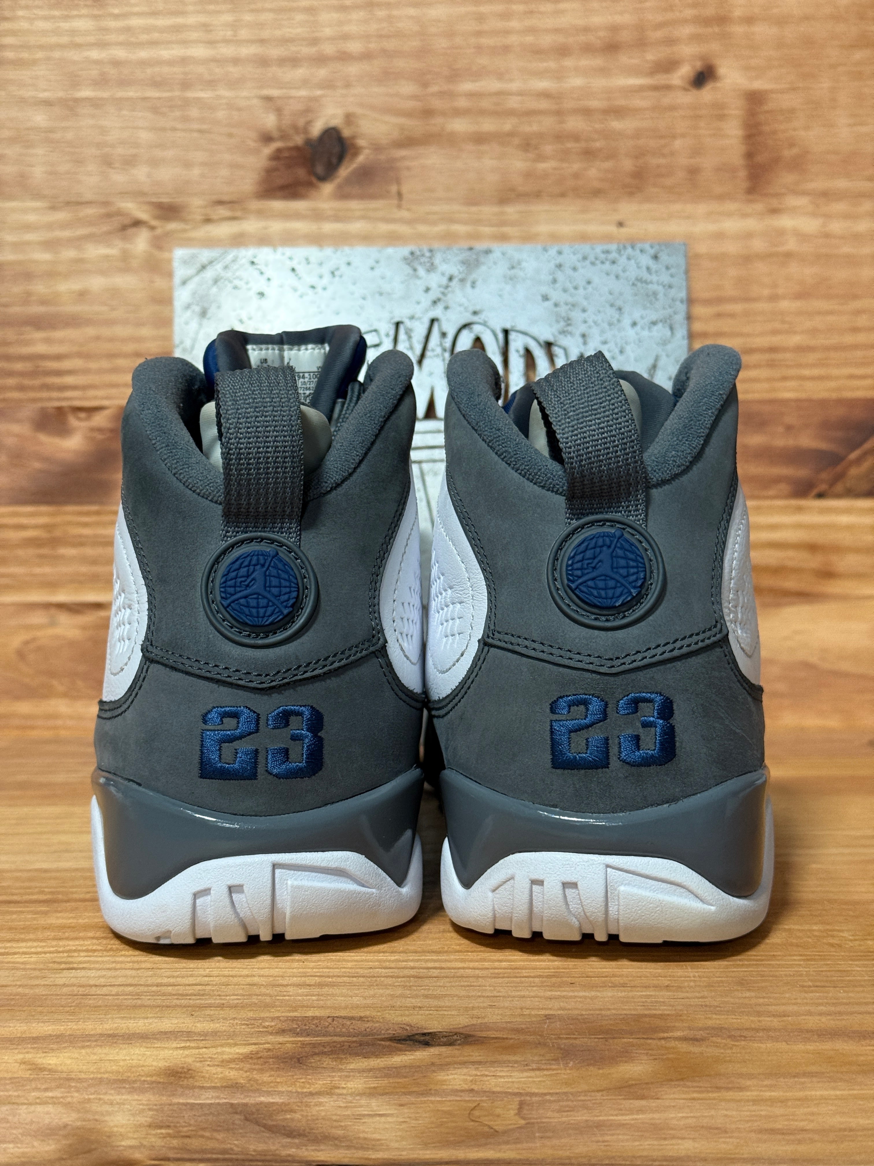 Jordan 9 Retro Flint Grey French Blue (2026)