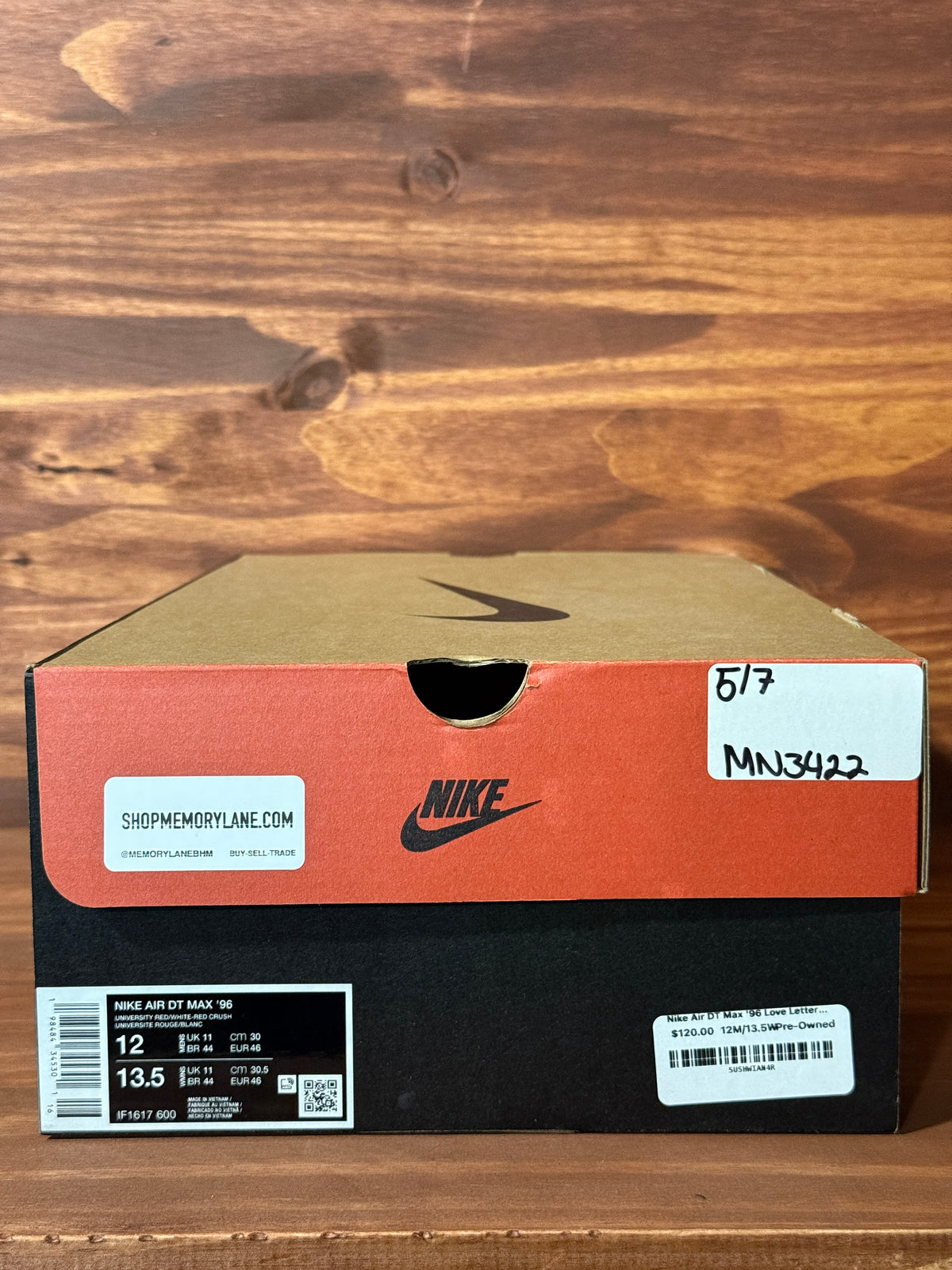 Nike Air DT Max '96 Love Letter to Connie