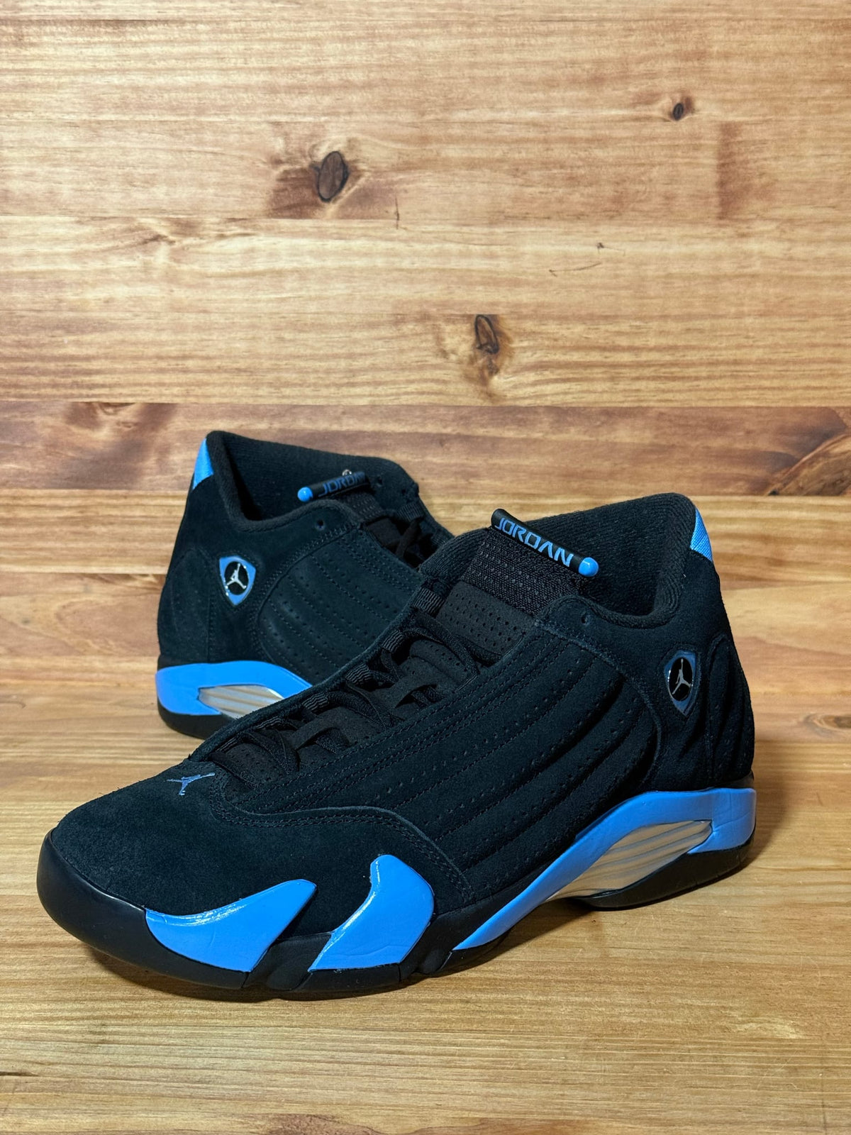 Jordan 14 Retro Black University Blue (2026) - Size 9.5