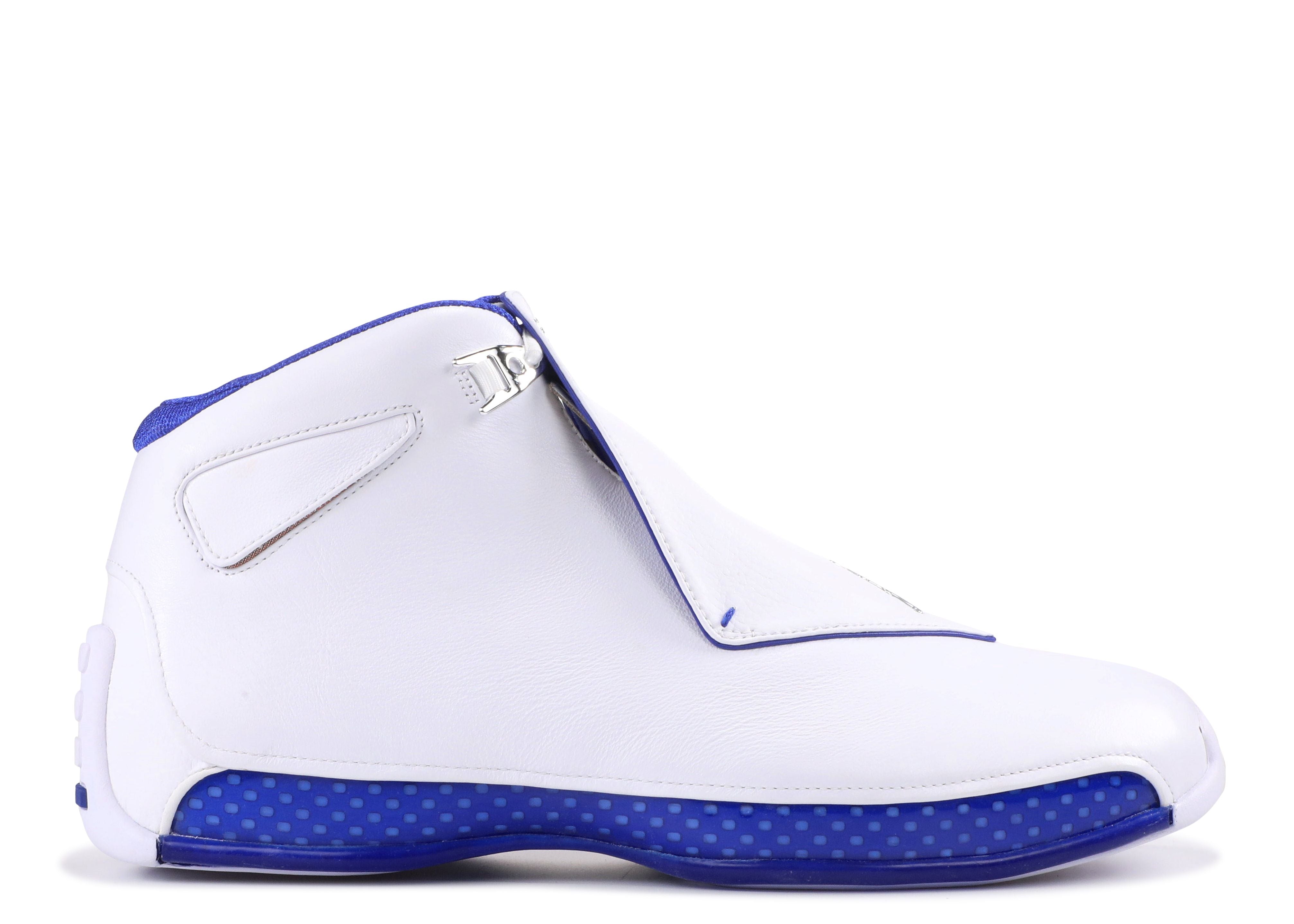 Air Jordan 18 Retro White Sport Royal 2018