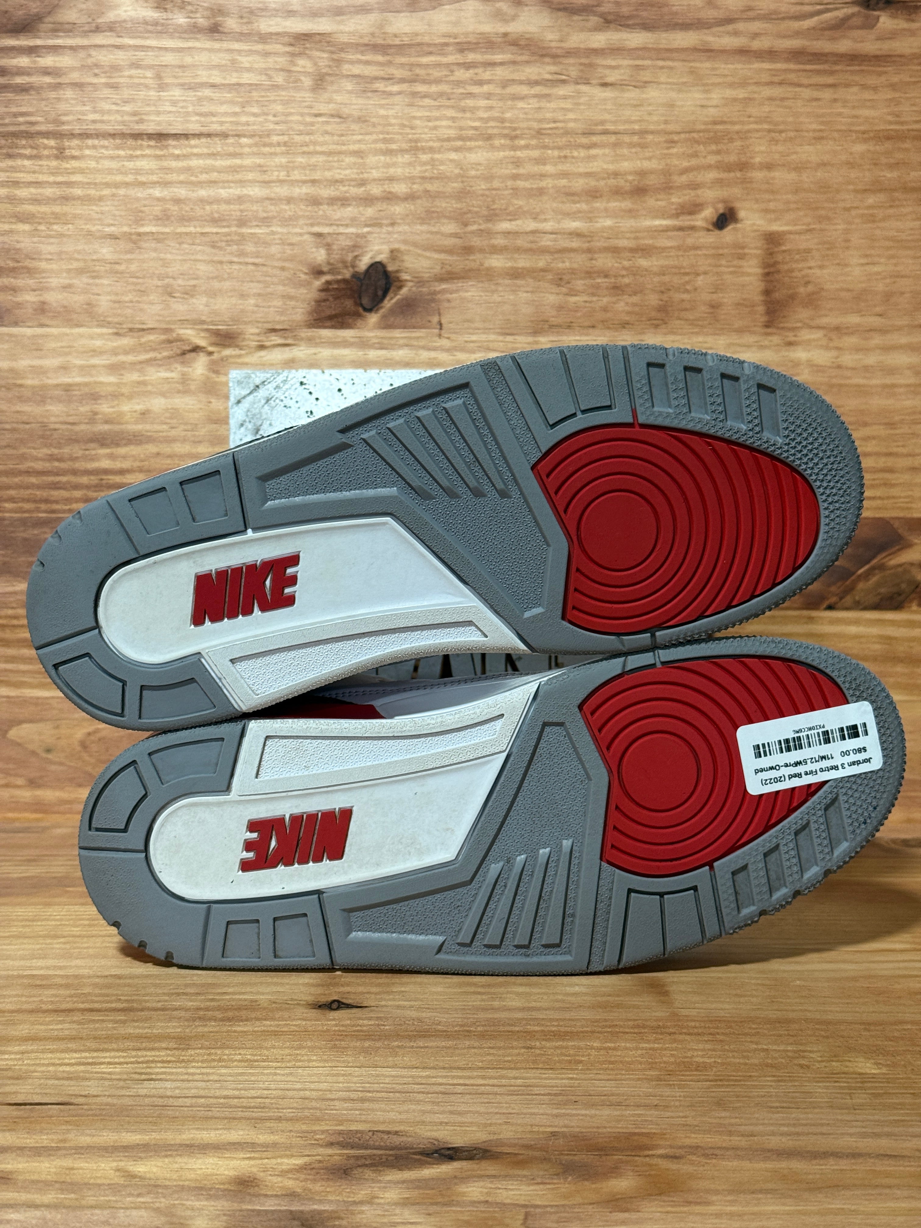 Jordan 3 Retro Fire Red (2022)