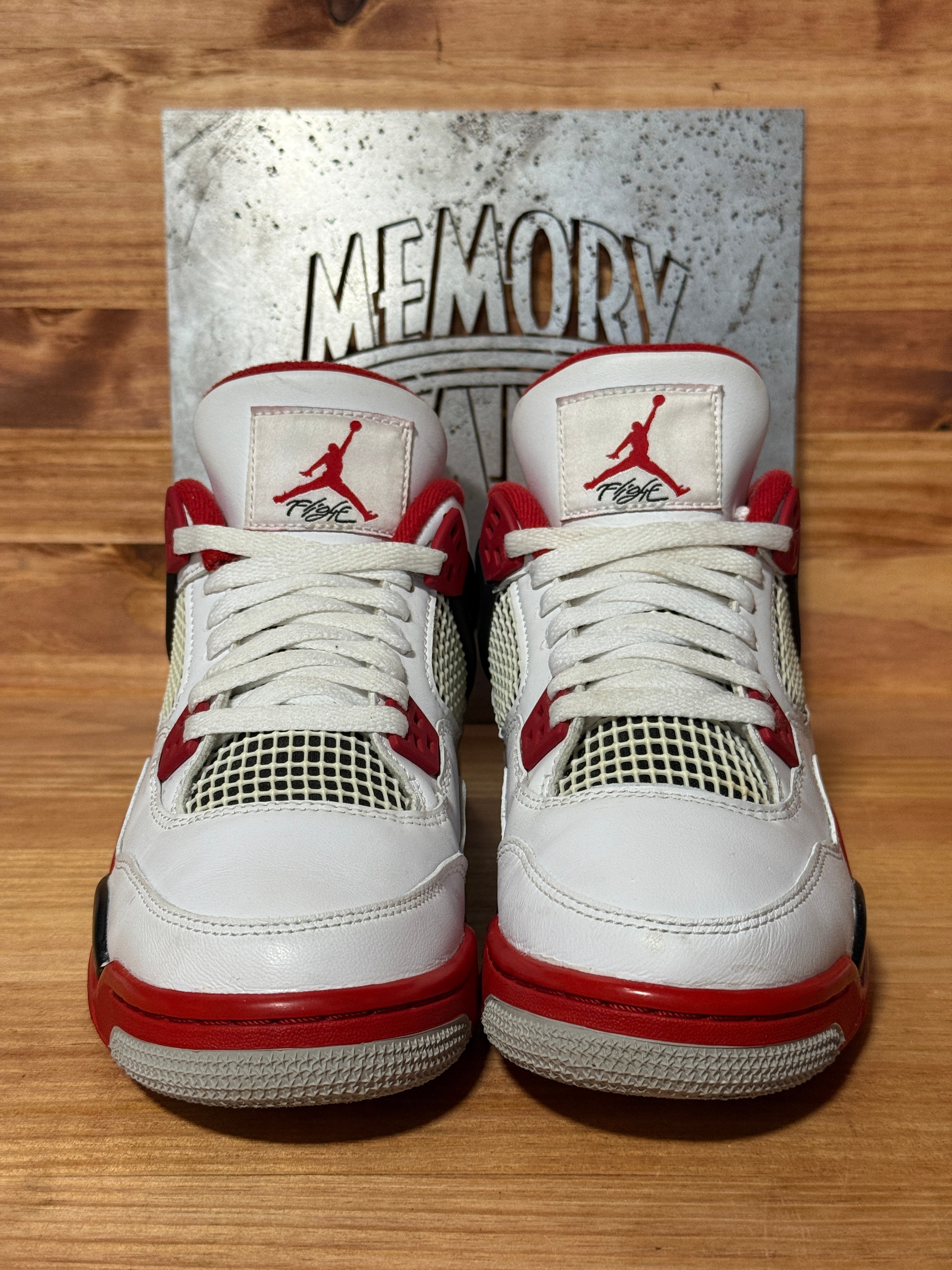 Jordan 4 Retro Fire Red (2020) (GS)