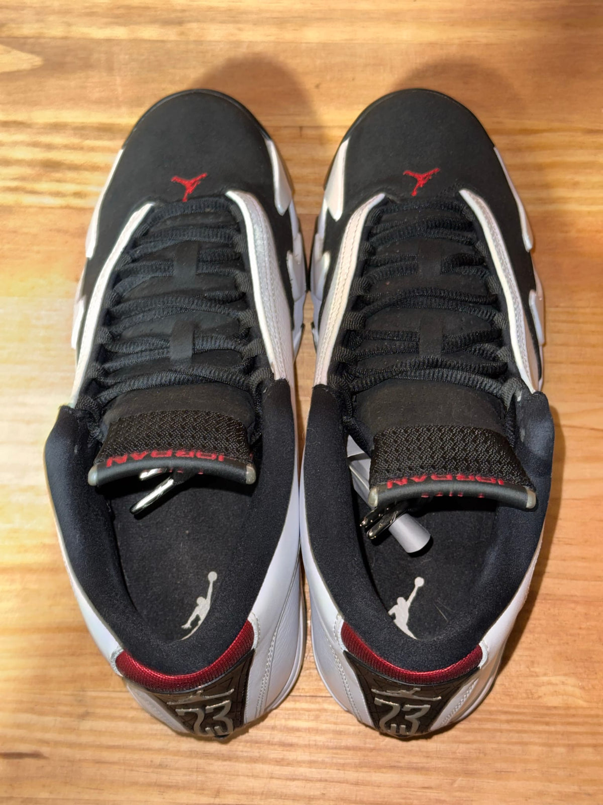 Jordan 14 Retro Black Toe (2024) - Size 9