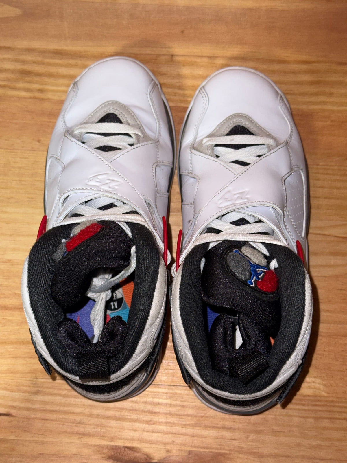 Jordan 8 Retro White True Red (2025)