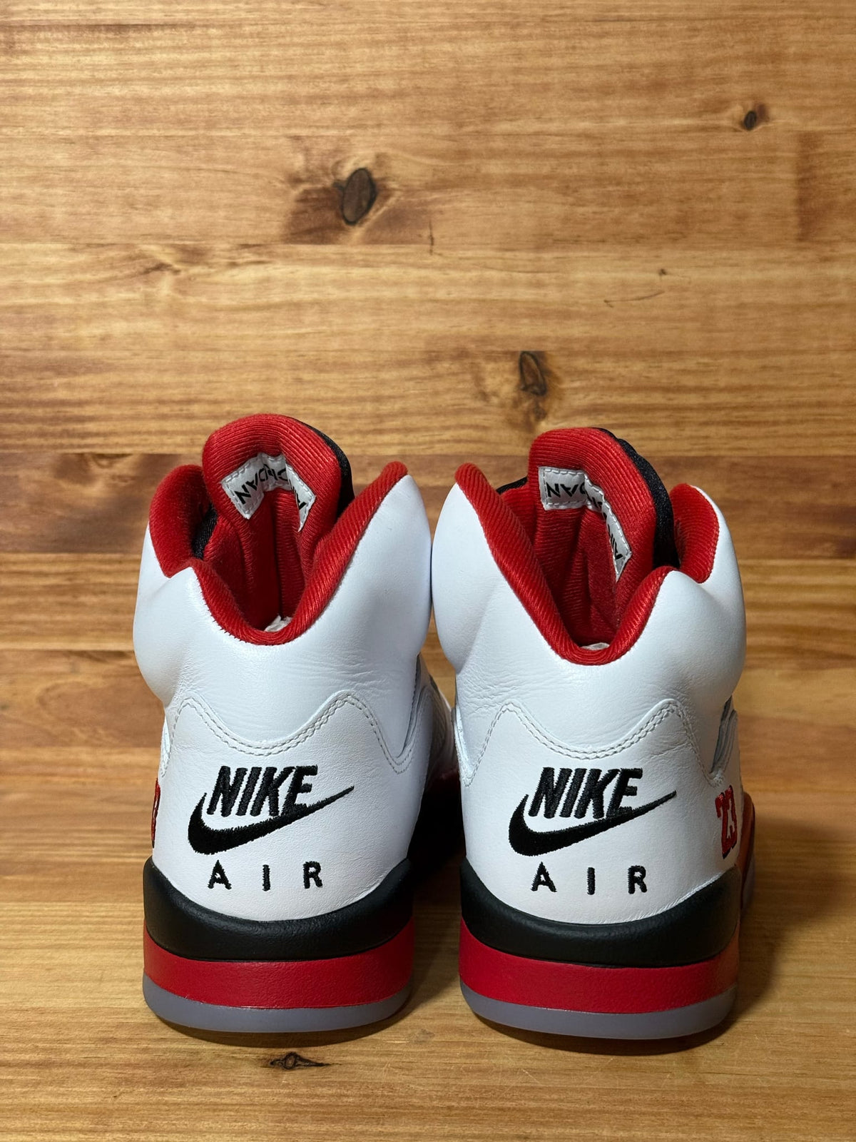 Jordan 5 Retro Fire Red Black Tongue (2025) - Size 10