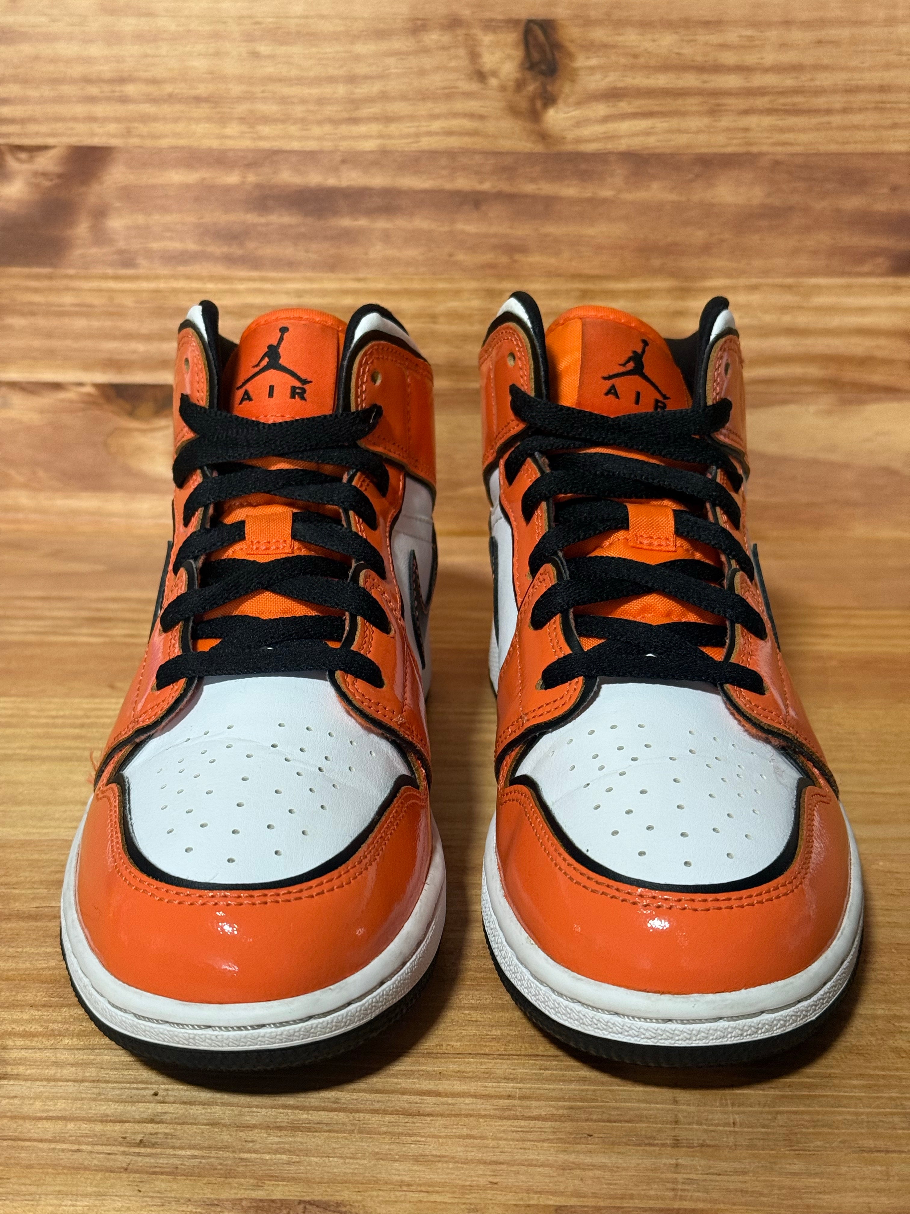 Jordan 1 Mid Turf Orange (GS)
