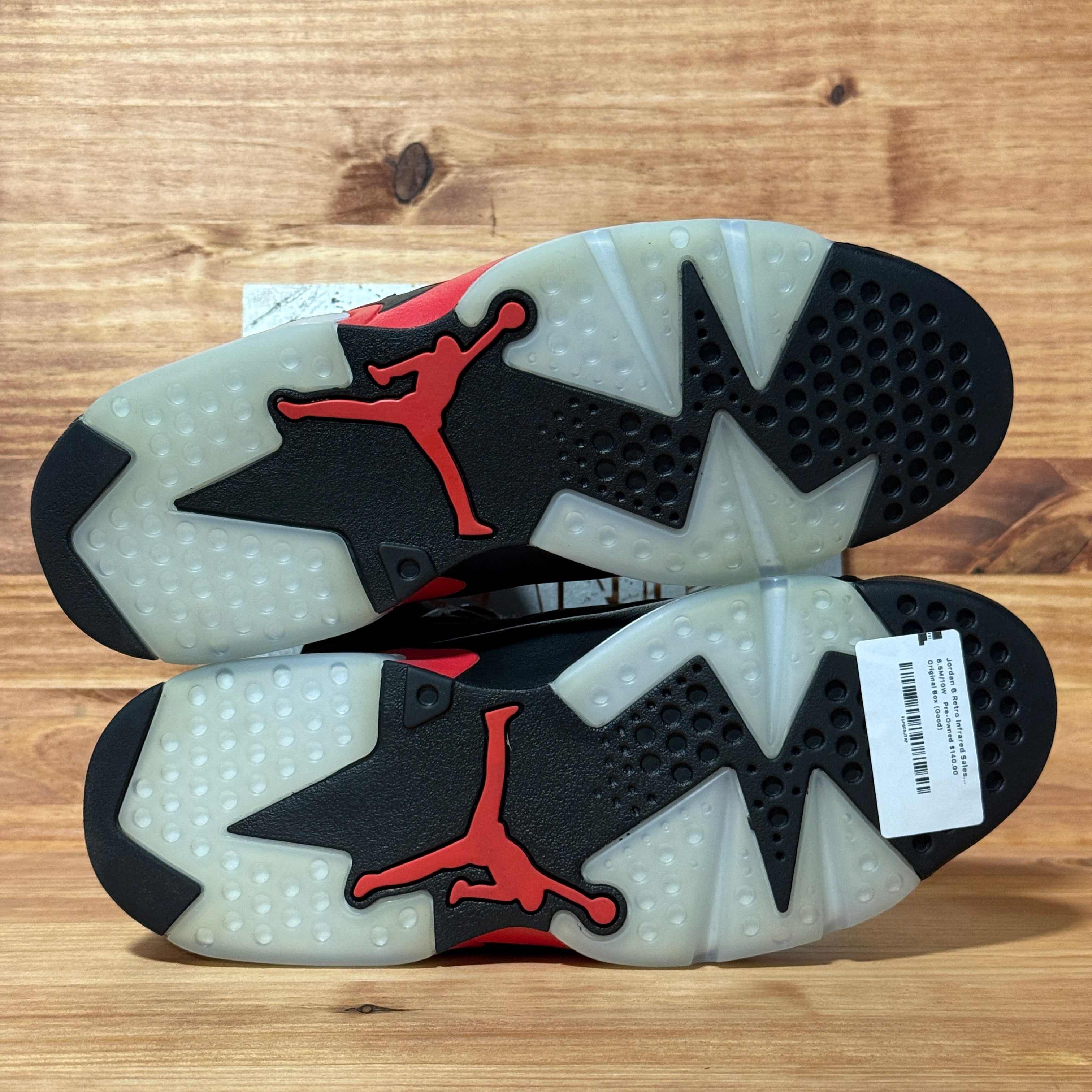 Jordan 6 Retro Infrared Salesman