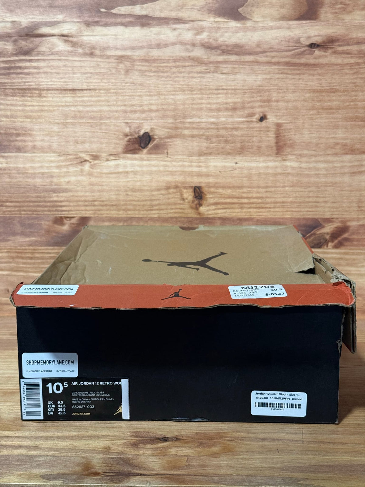 Jordan 12 Retro Wool - Size 10.5