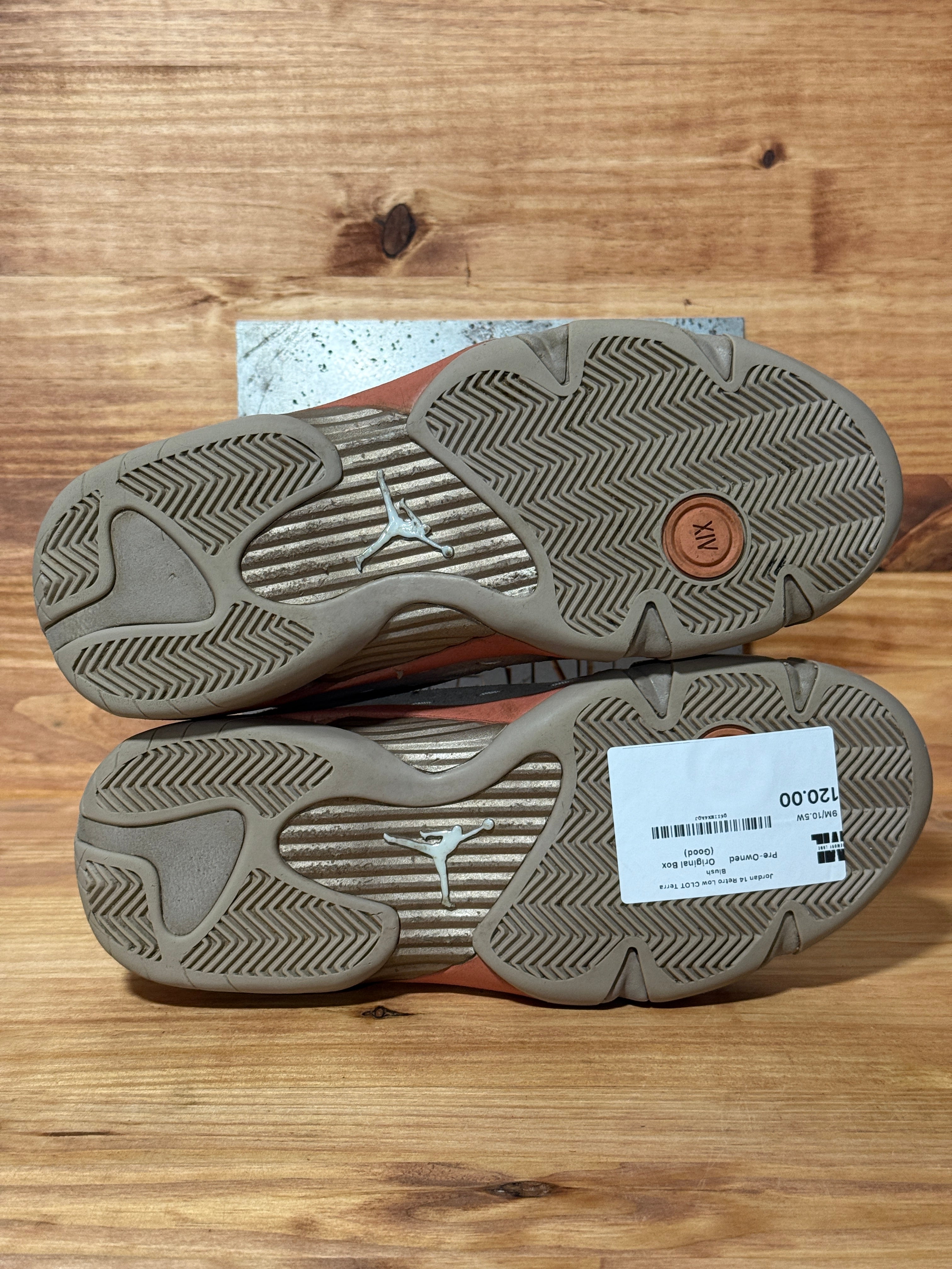 Jordan 14 Retro Low CLOT Terra Blush