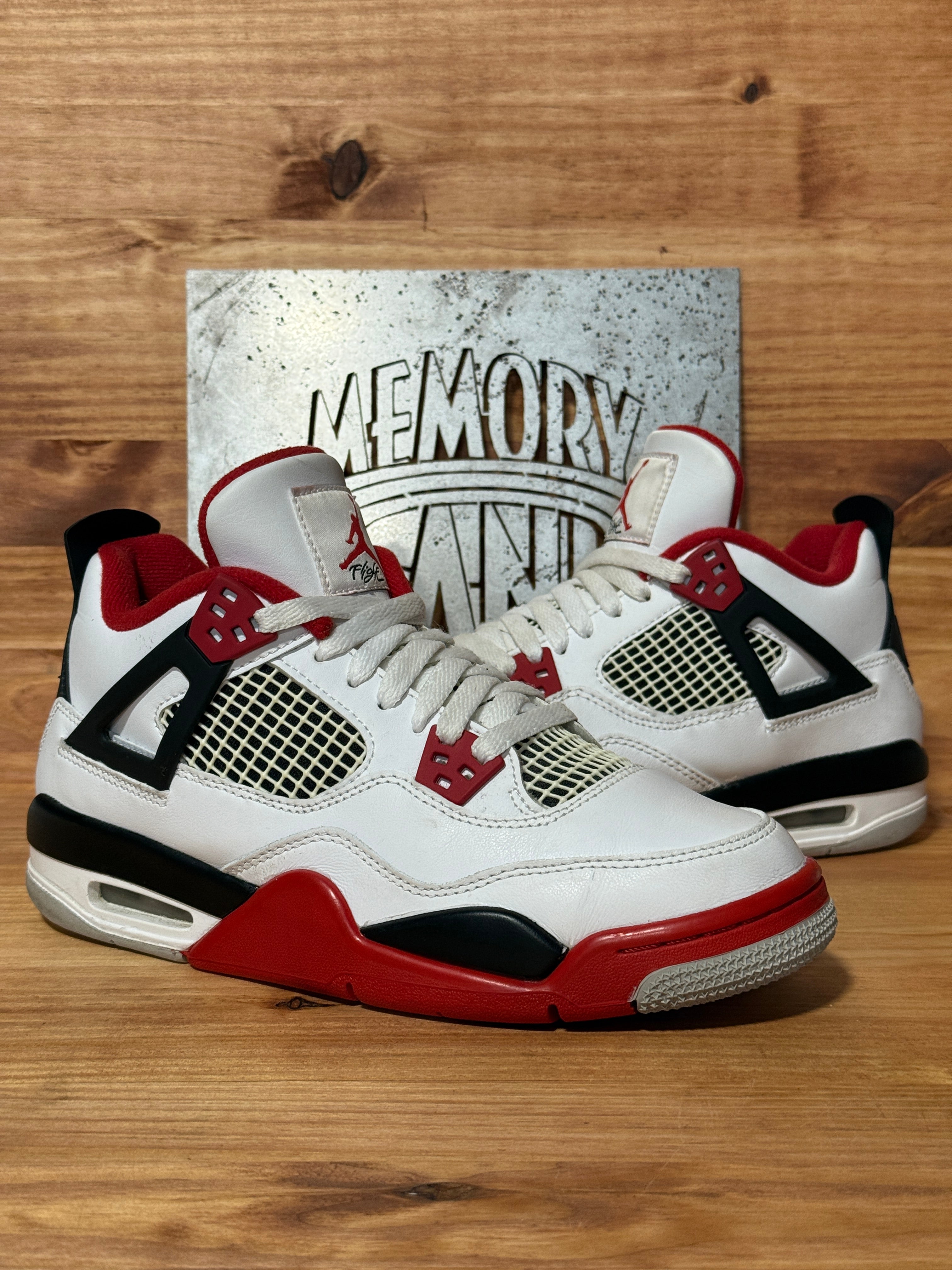 Jordan 4 Retro Fire Red (2020) (GS)