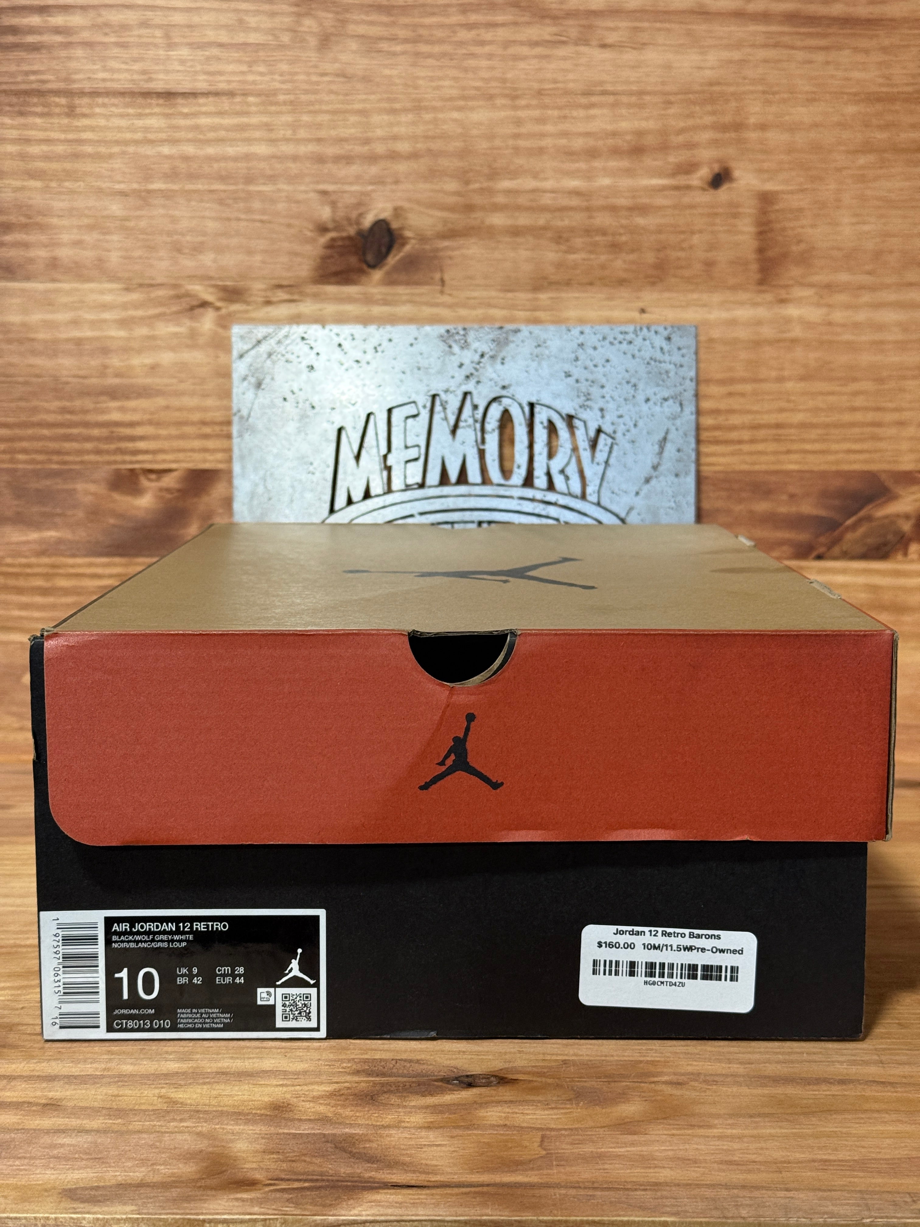 Jordan 12 Retro Barons