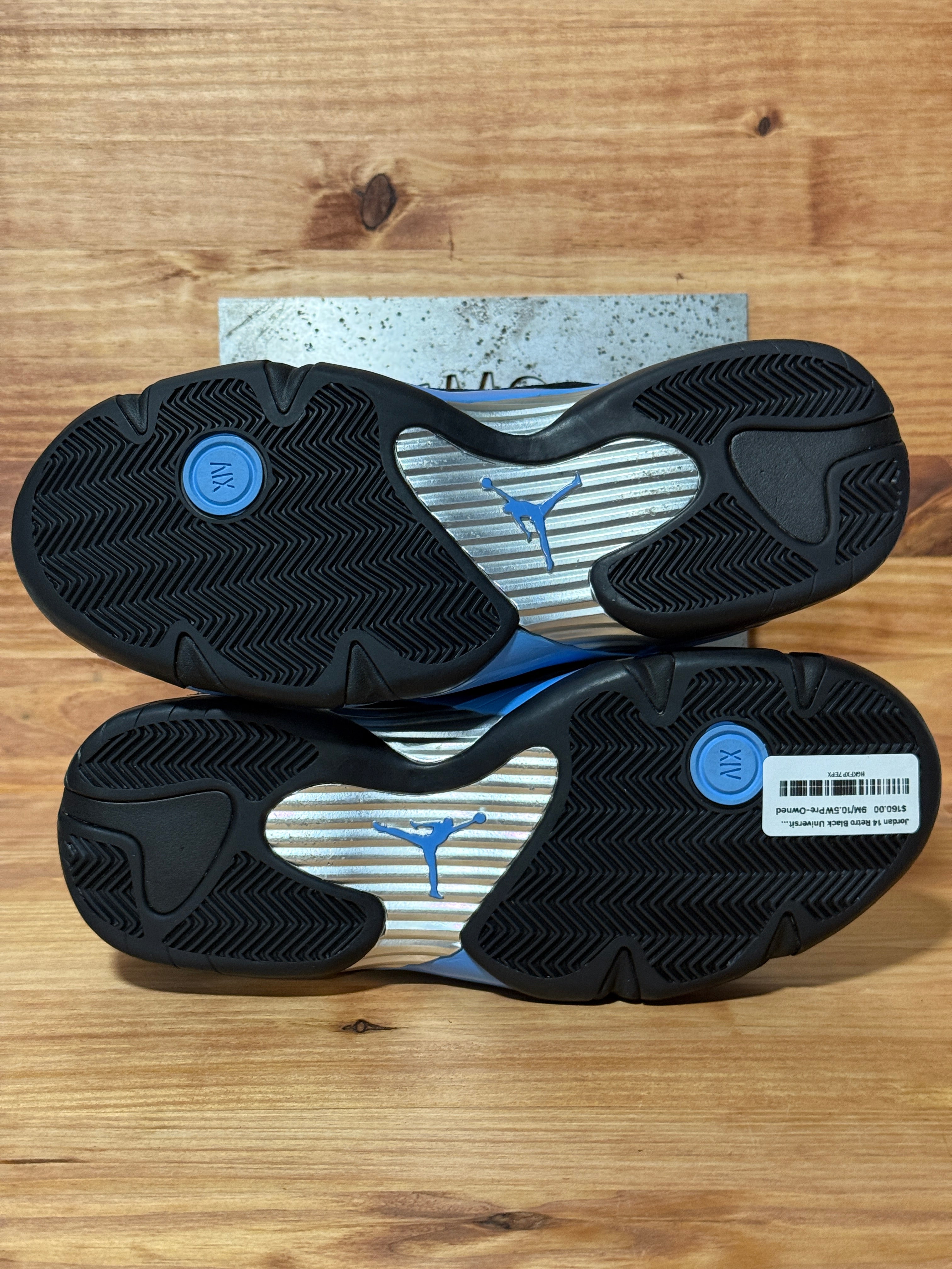 Jordan 14 Retro Black University Blue (2026)