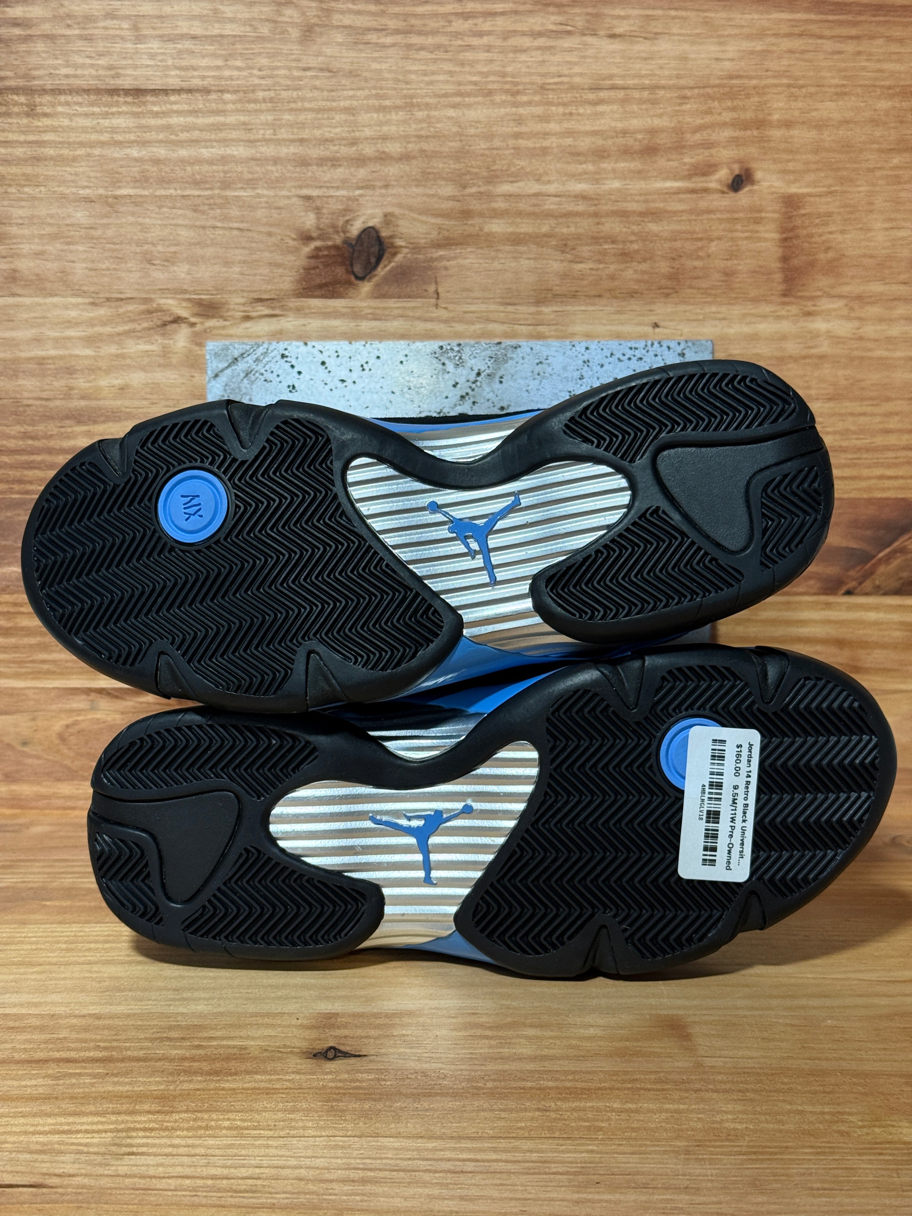 Jordan 14 Retro Black University Blue (2026)