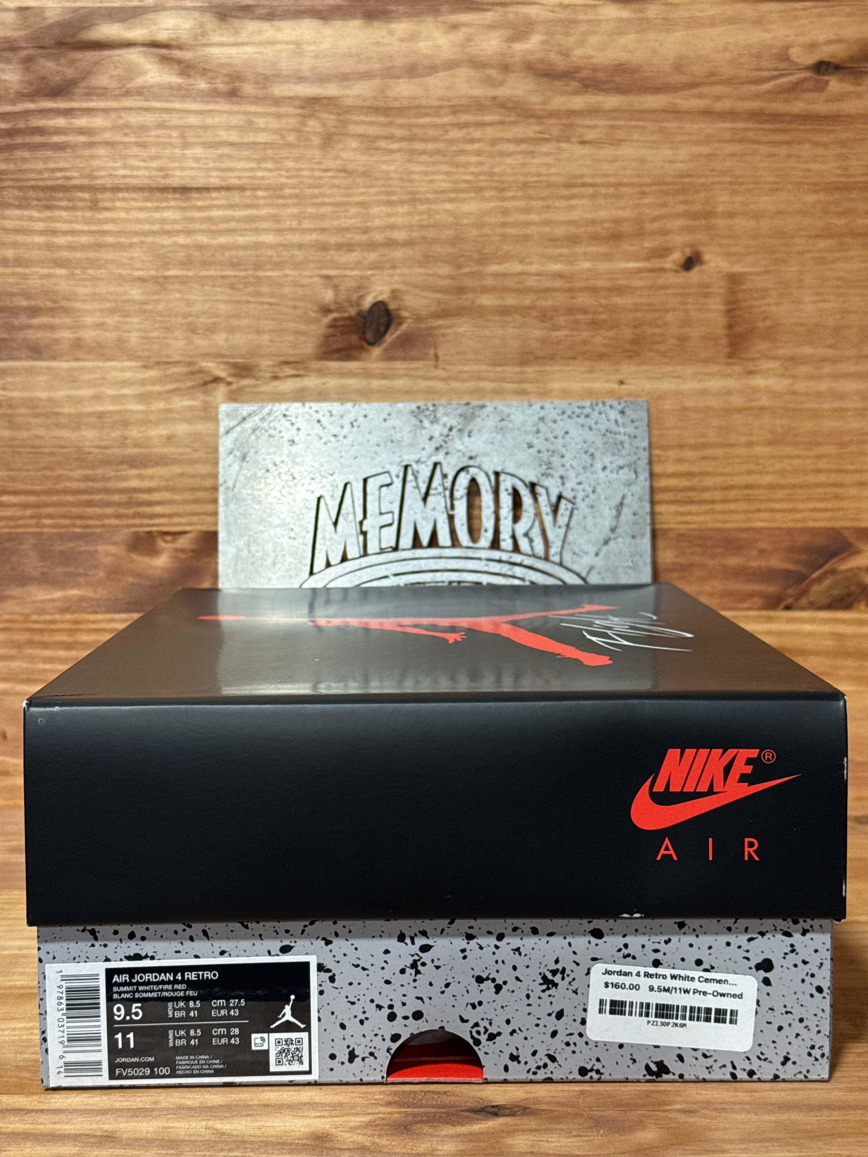 Jordan 4 Retro White Cement (2025)