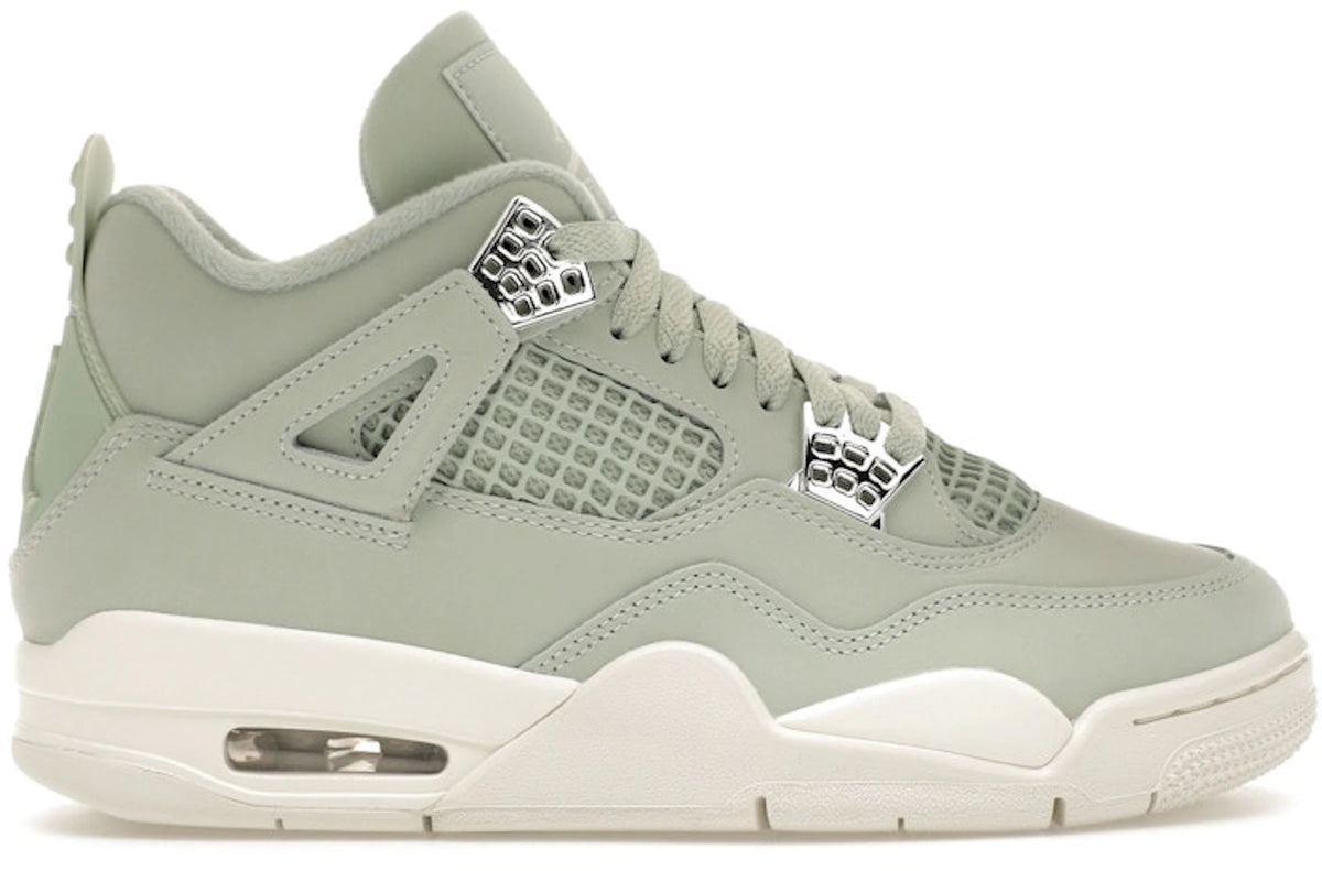 Jordan 4 Retro Seafoam Sail (Women's) - Size 11W/9.5M