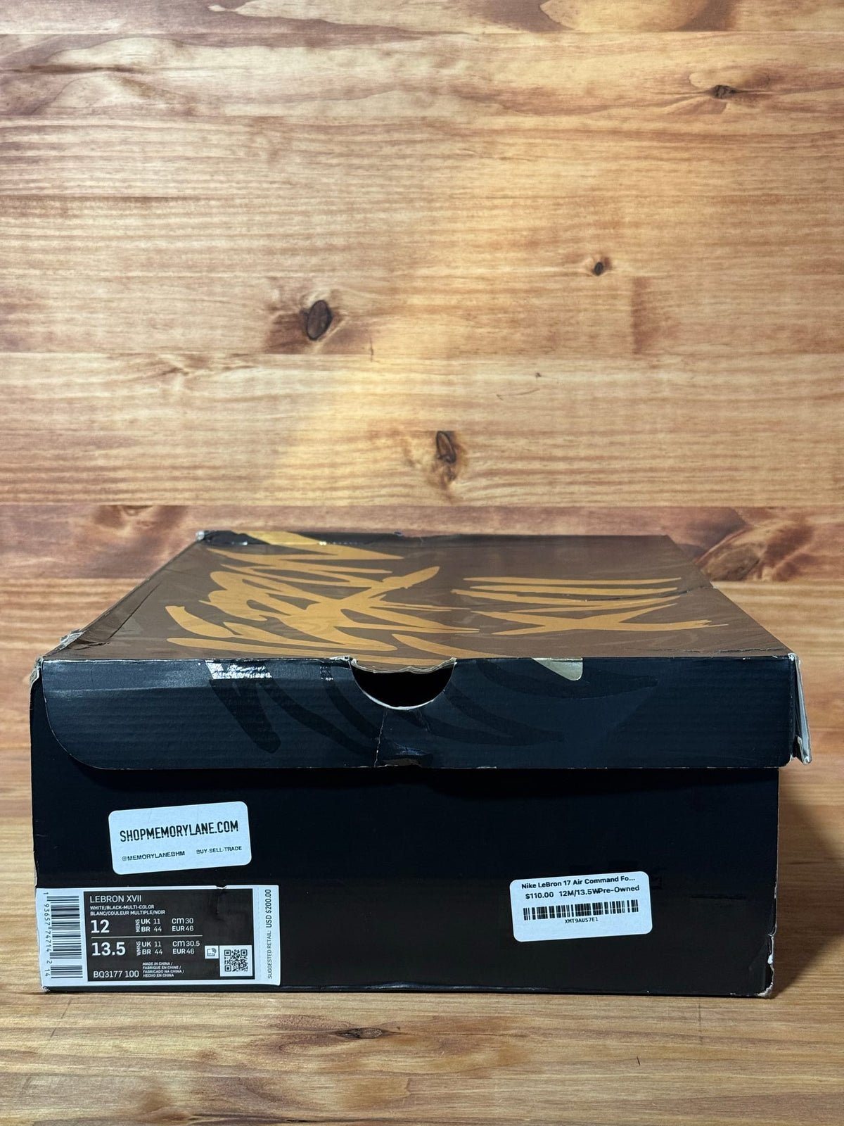 Nike LeBron 17 Air Command Force - Size 12