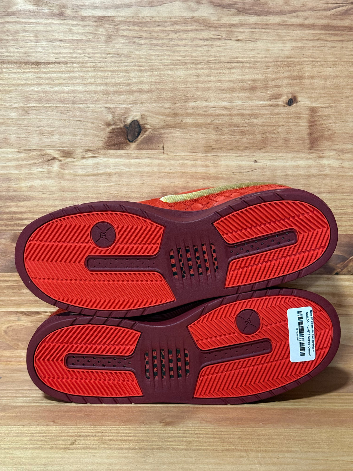 Nike SB Zoom Air Paul Rodriguez 1 Habanero Red All-Star