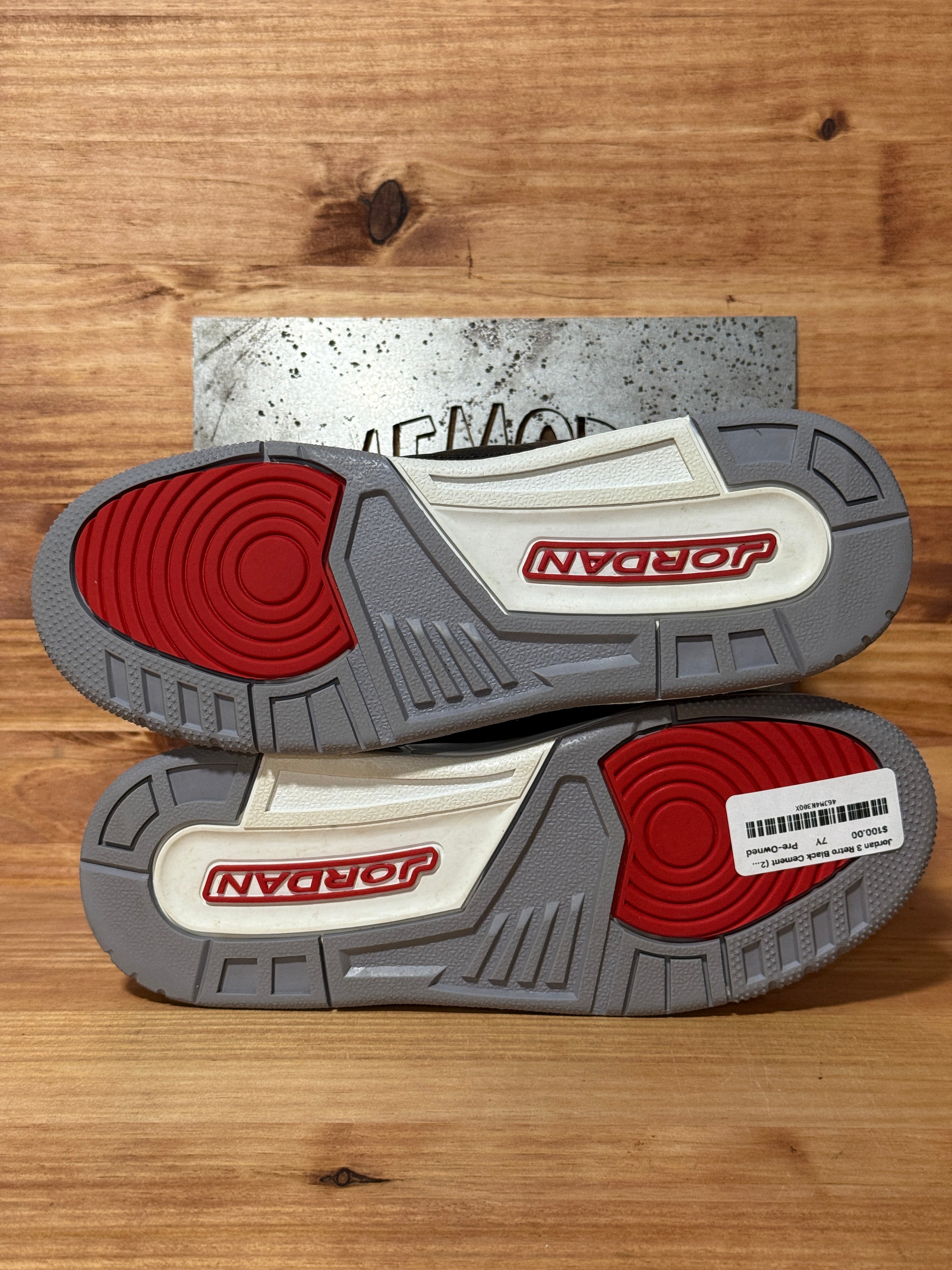 Jordan 3 Retro Black Cement (2024) (GS)