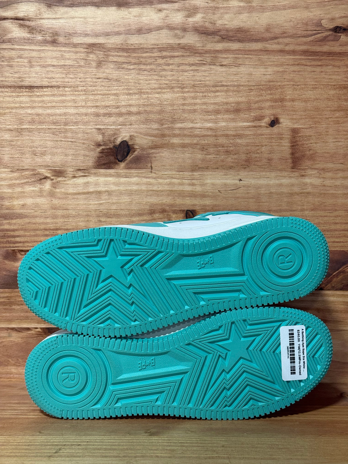 A Bathing Ape Bape Sta White Green (2022)