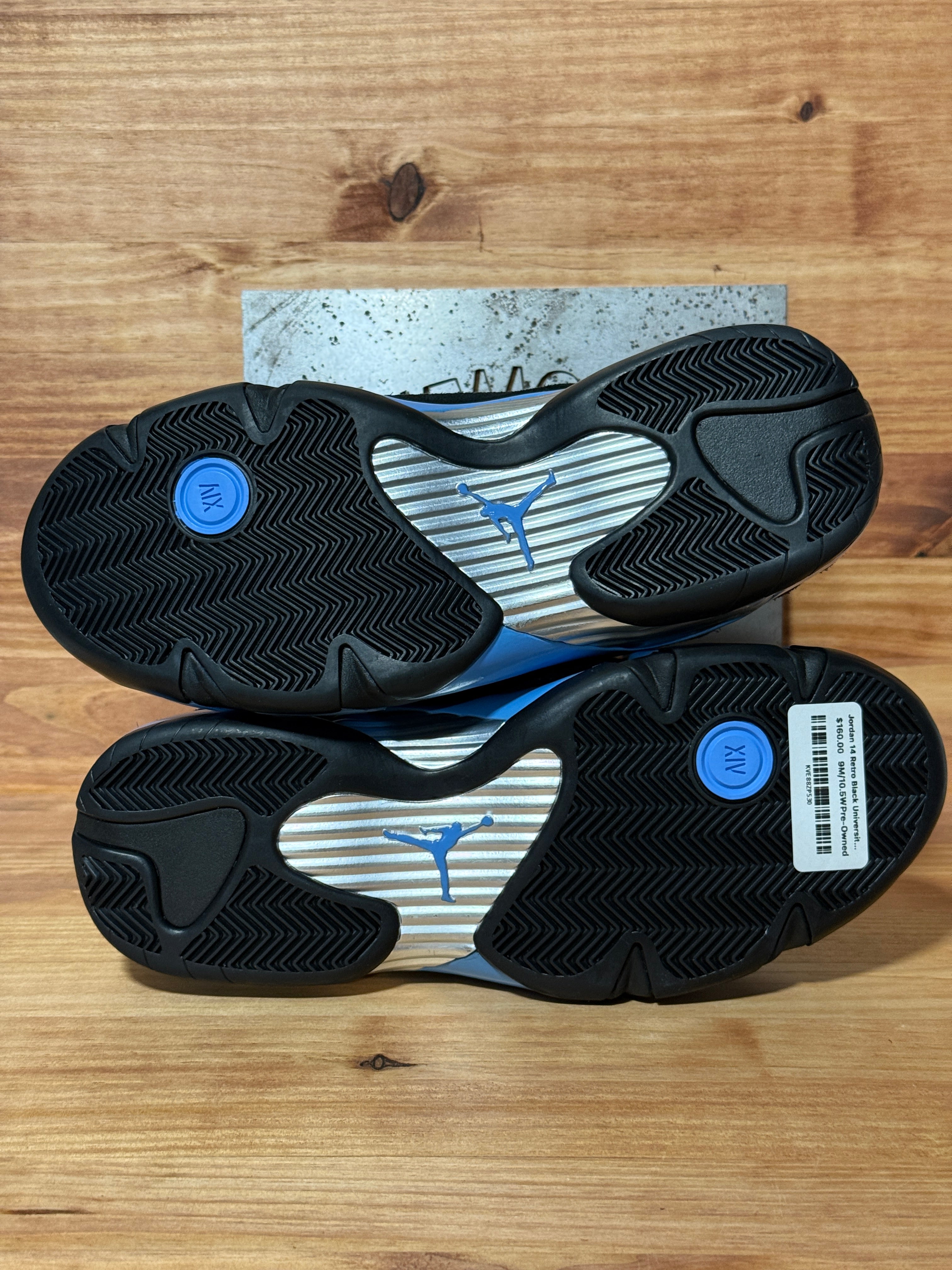 Jordan 14 Retro Black University Blue (2026)
