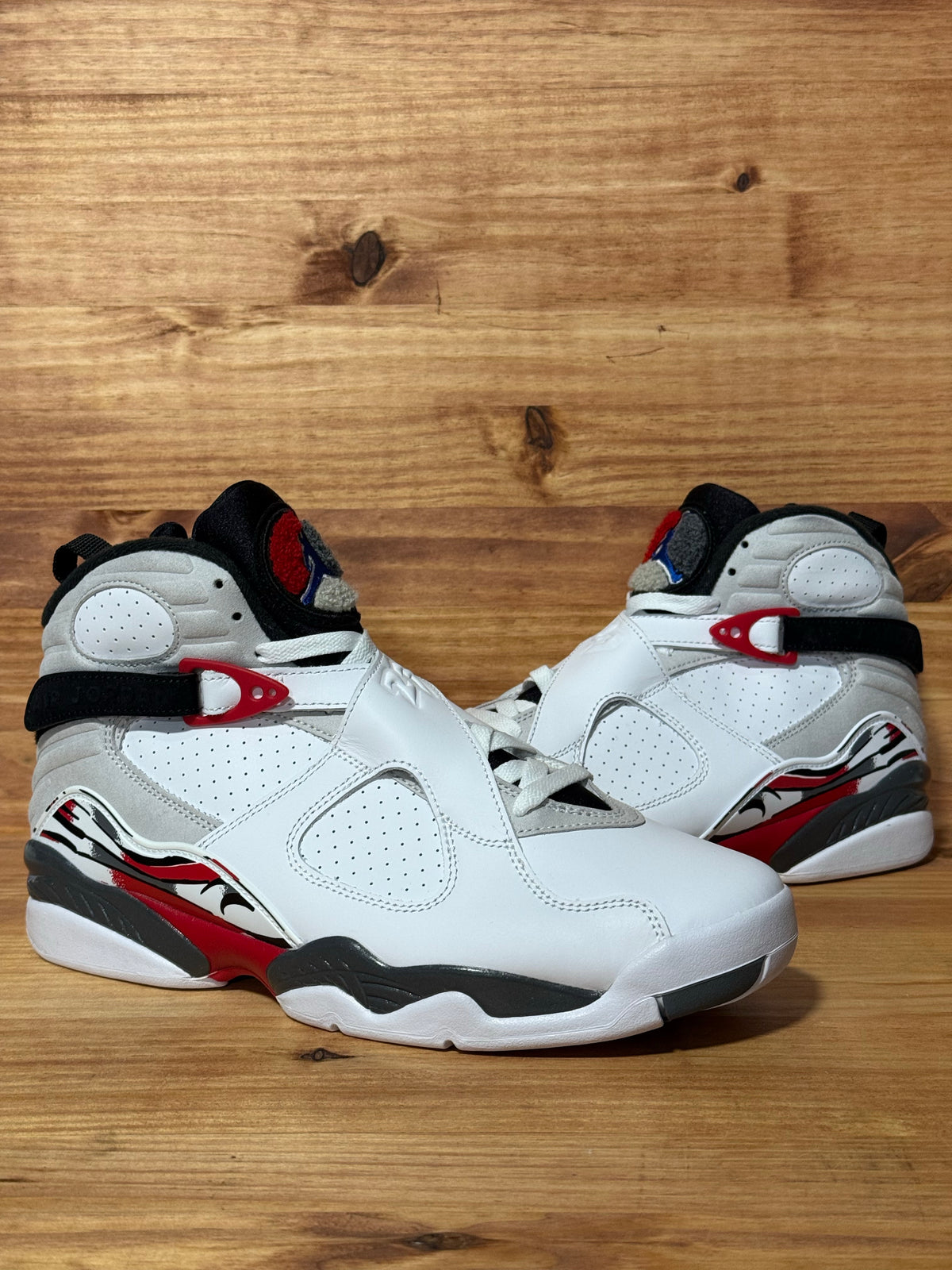 Jordan 8 Retro White True Red (2025)