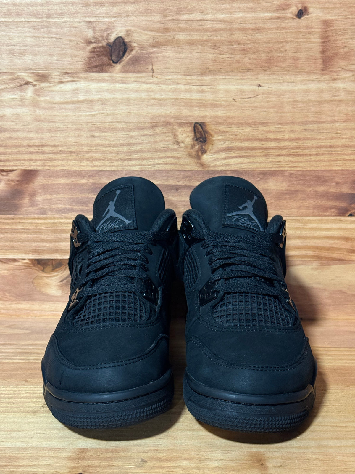 Jordan 4 Retro Black Cat (2025) (GS) - Size 7Y