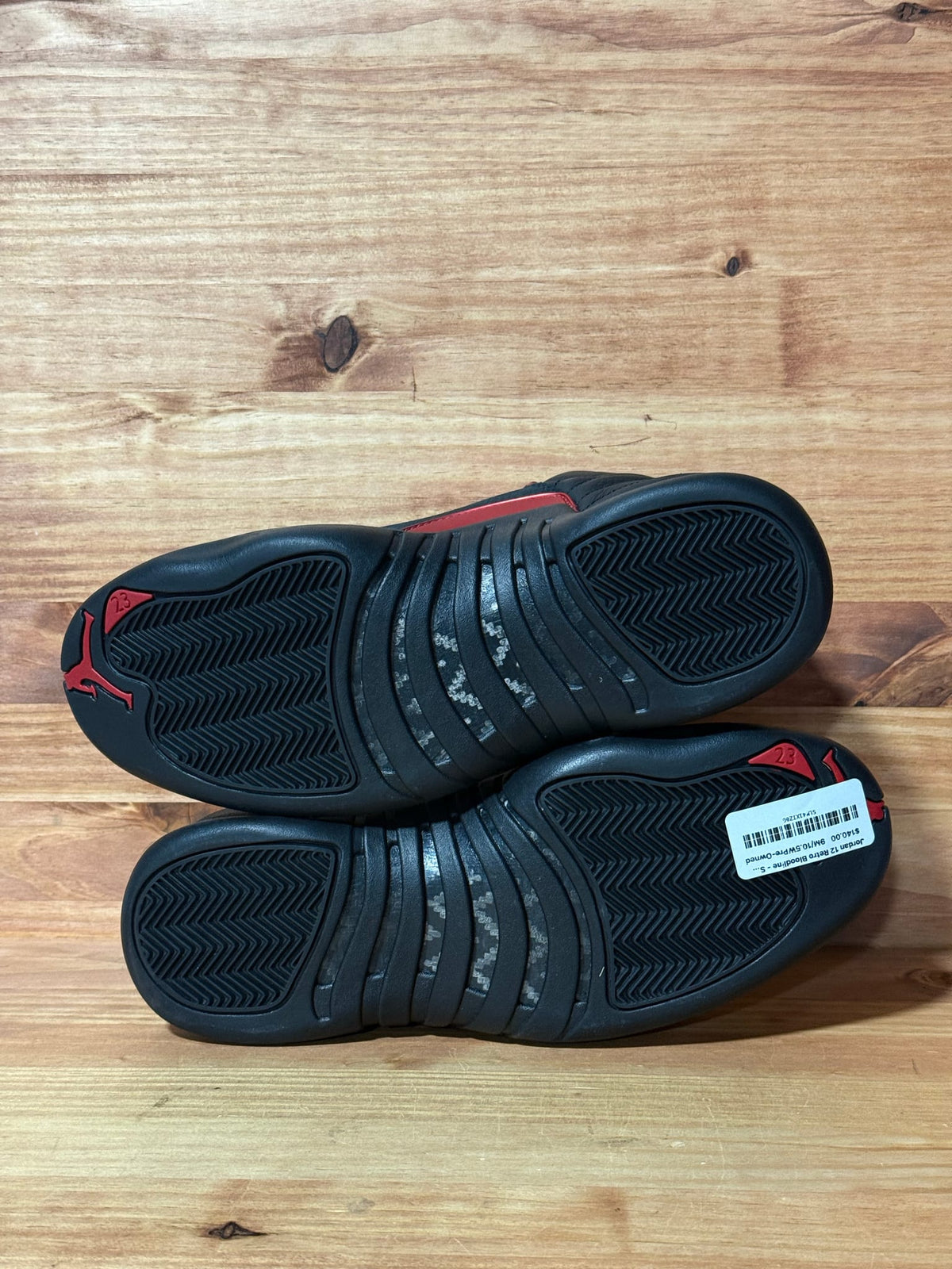 Jordan 12 Retro Bloodline - Size 9