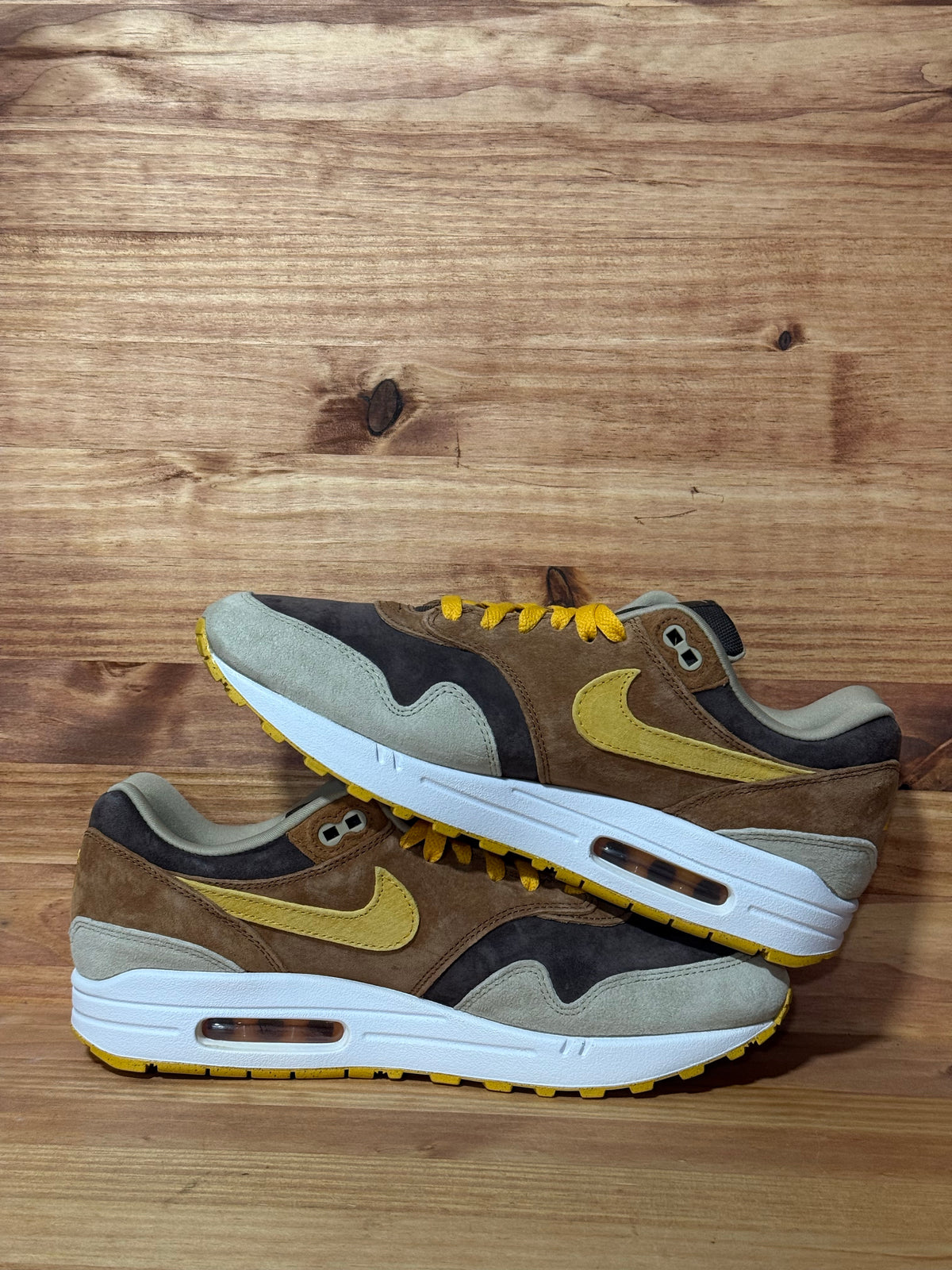 Nike Air Max 1 PRM Duck Pecan Yellow Ochre