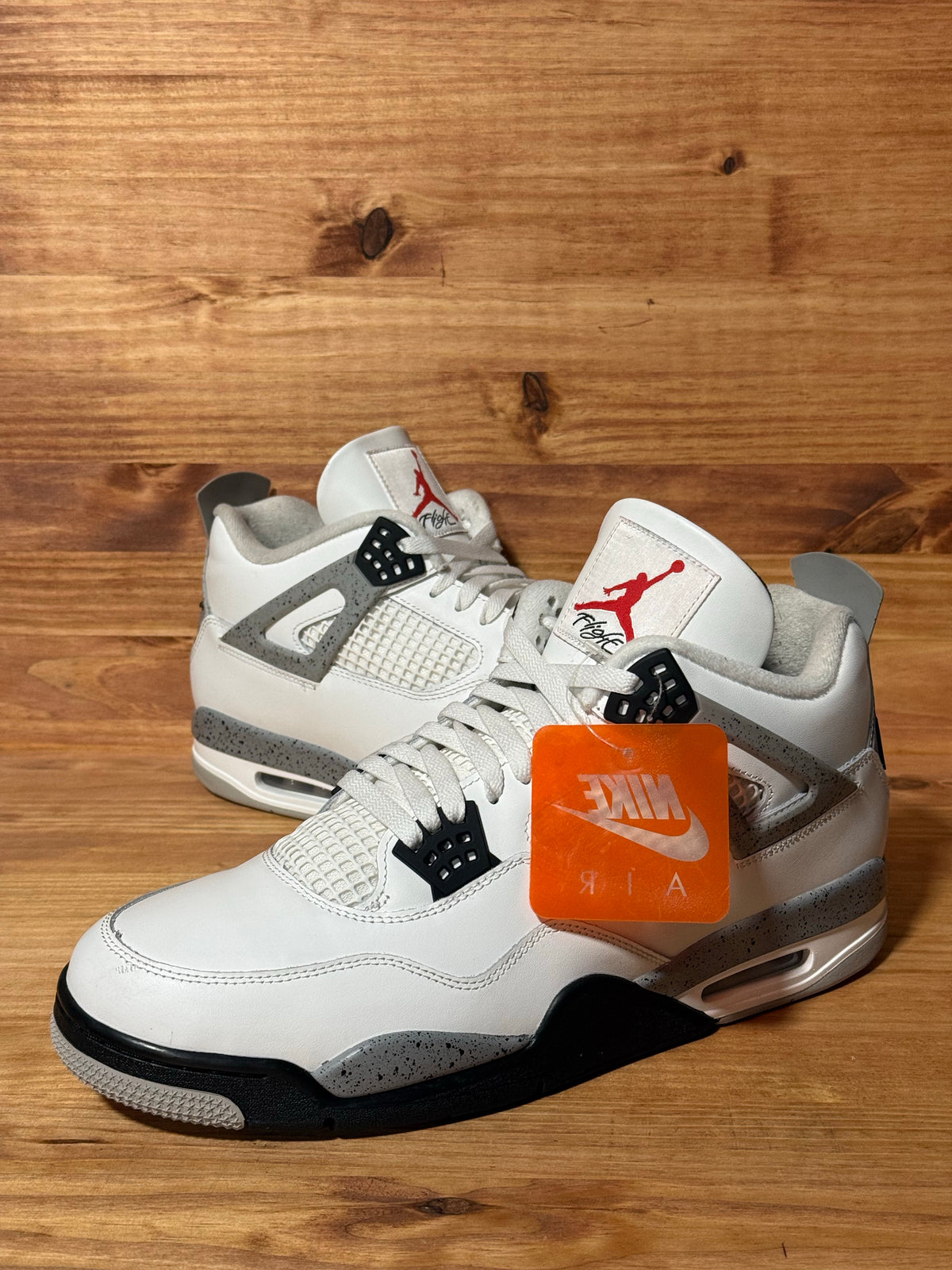 Jordan 4 Retro White Cement (2025) - Size 14