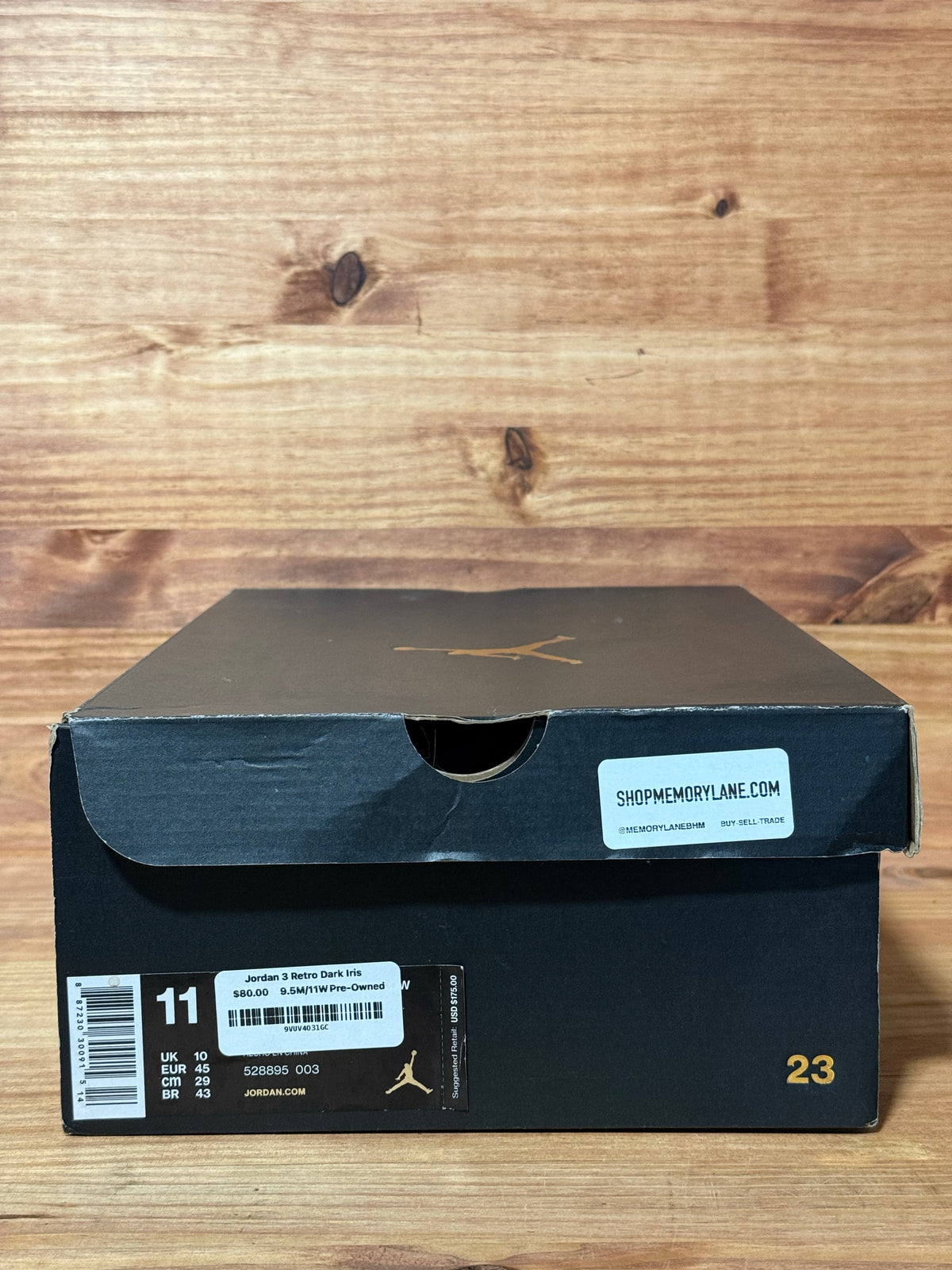 Jordan 3 Retro Dark Iris