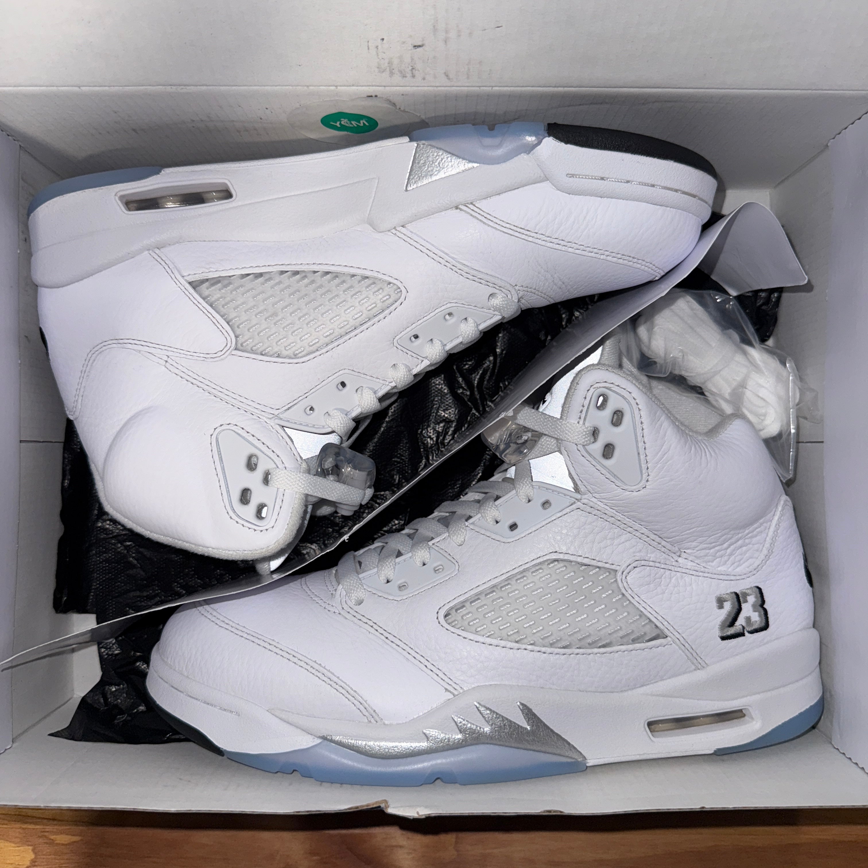 Jordan 5 Retro White Metallic (2026)