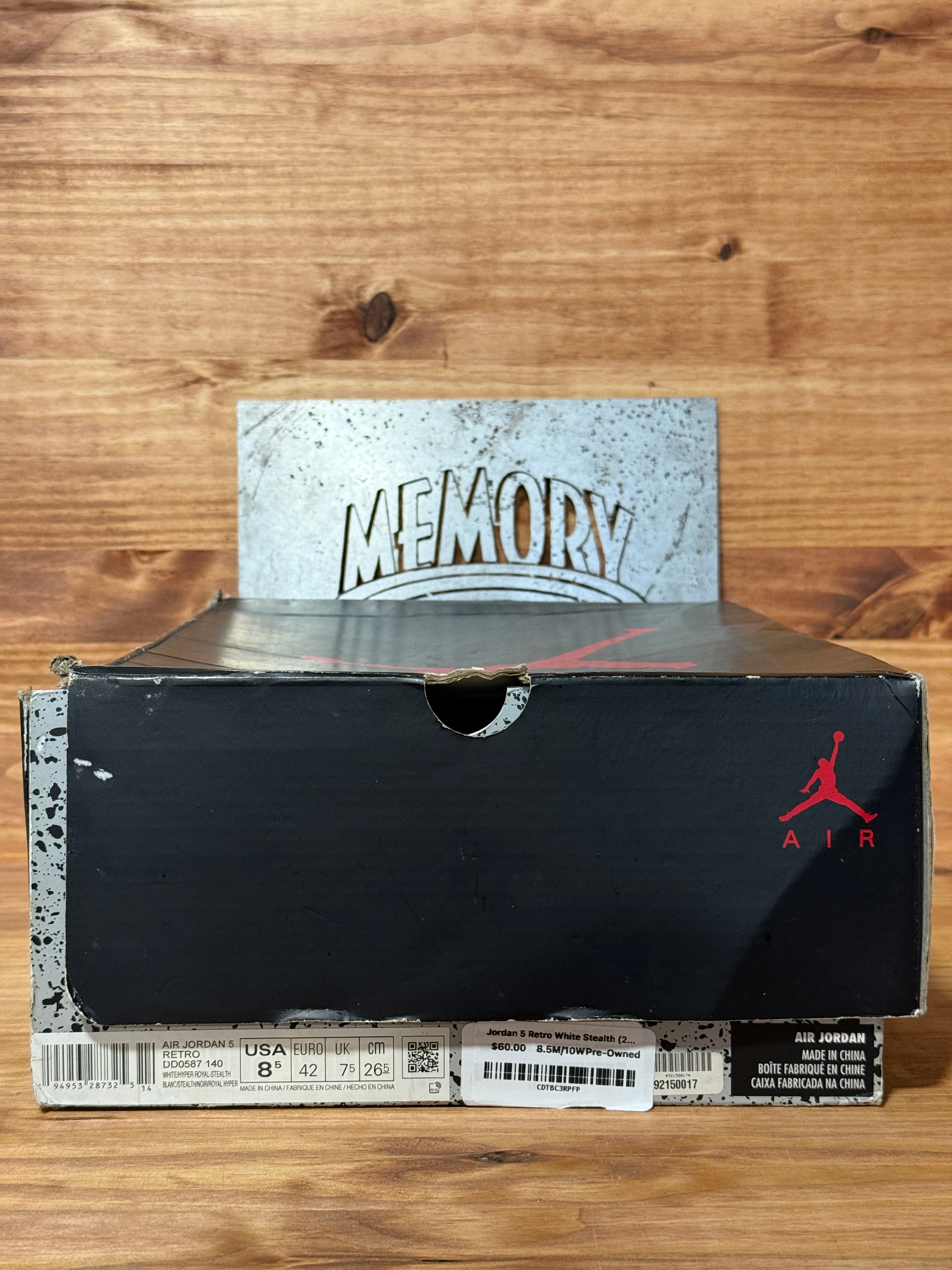 Jordan 5 Retro White Stealth (2021)