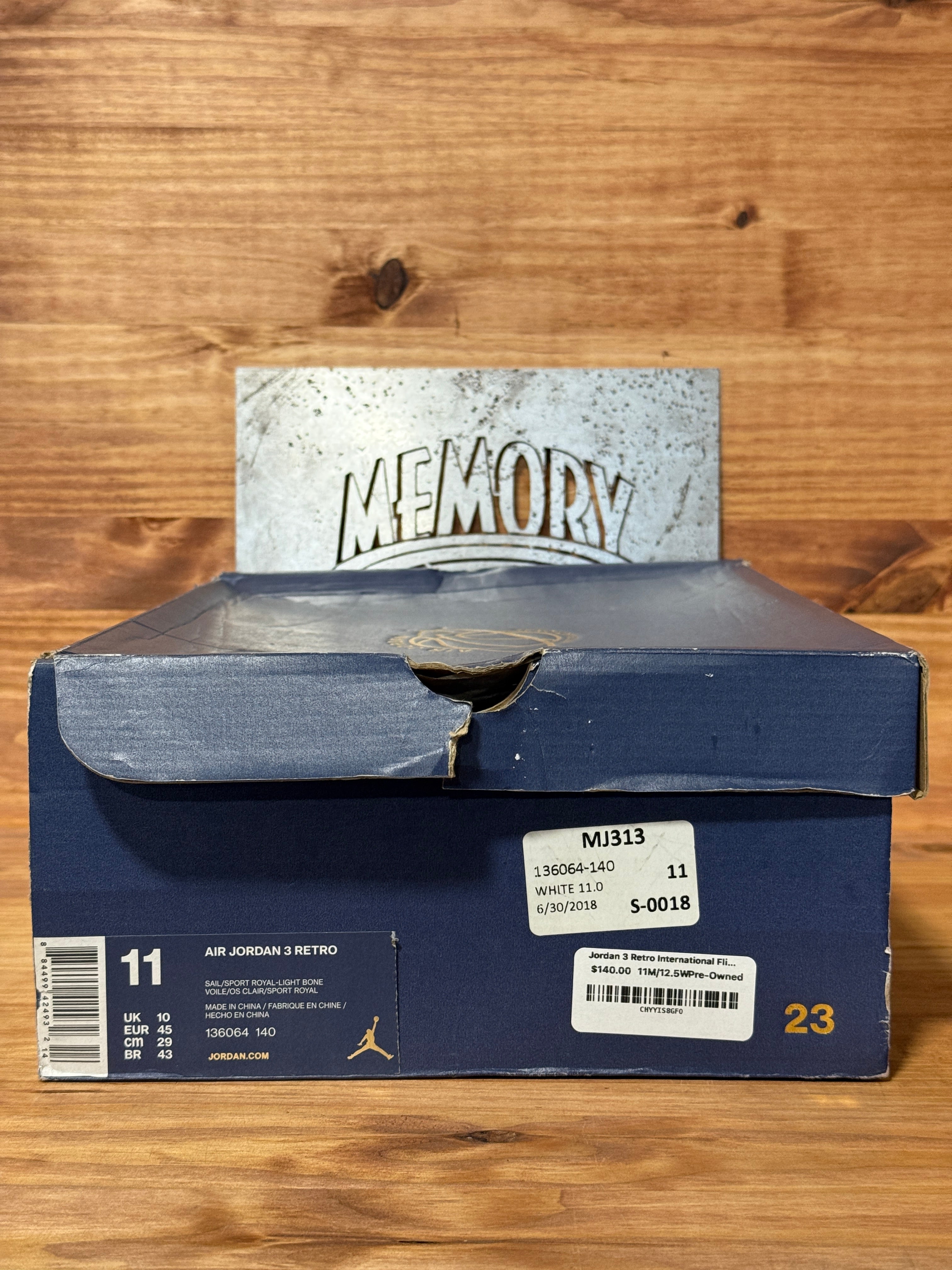 Jordan 3 Retro International Flight