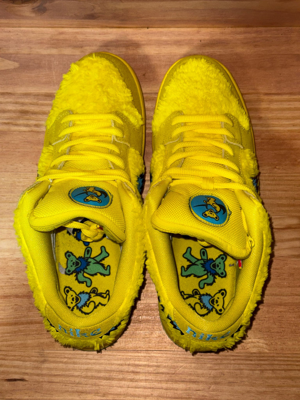 Nike SB Dunk Low Grateful Dead Bears Opti Yellow