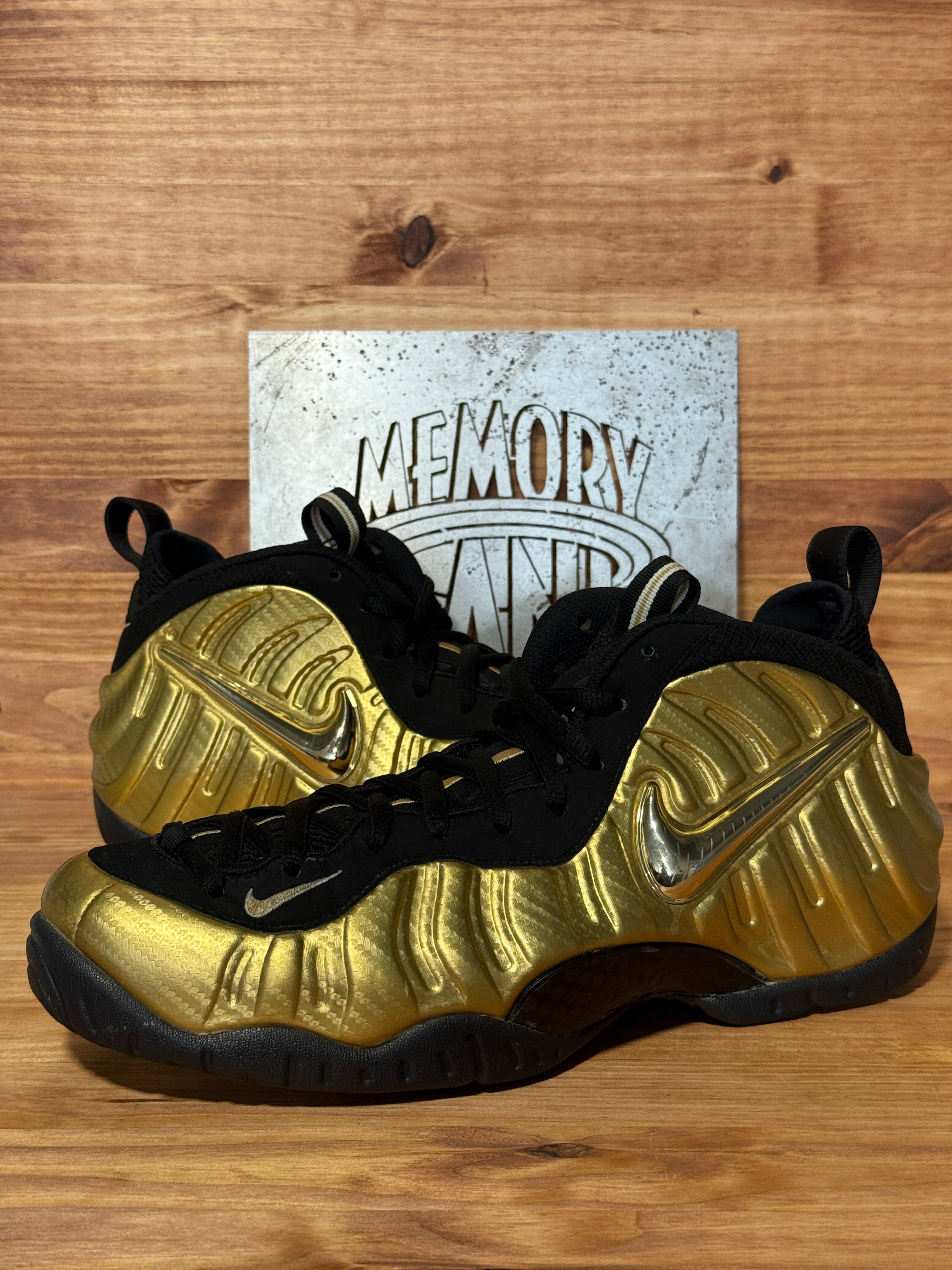 Nike Air Foamposite Pro Metallic Gold