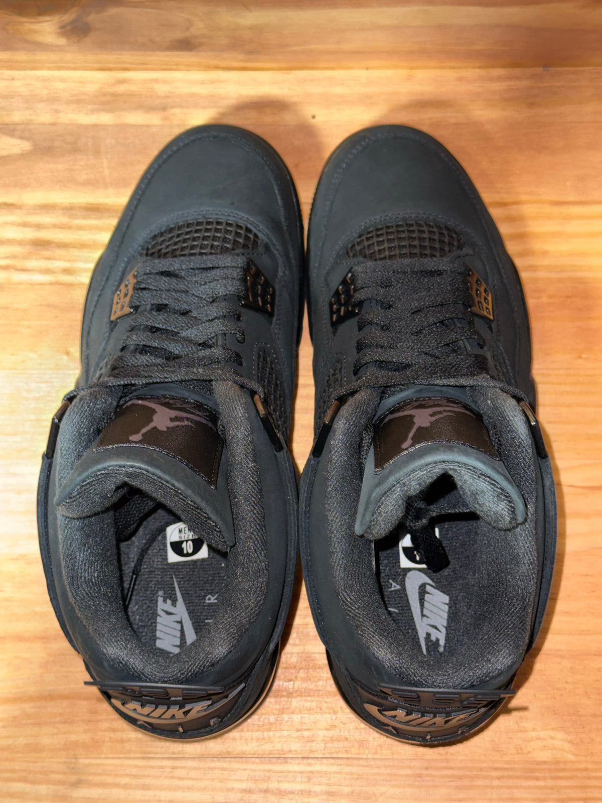 Jordan 4 Retro Black Cat (2025) - Size 10