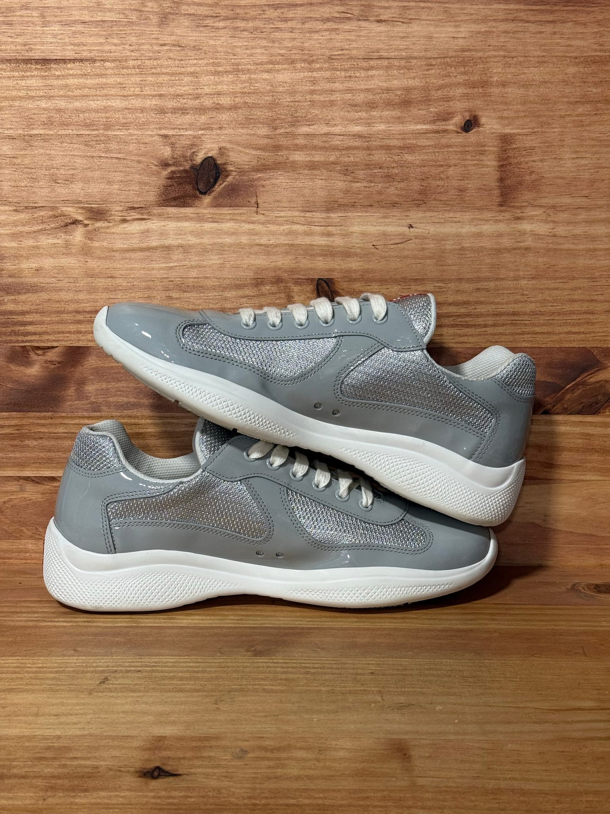 Prada America's Cup Pearl Silver - Size 8