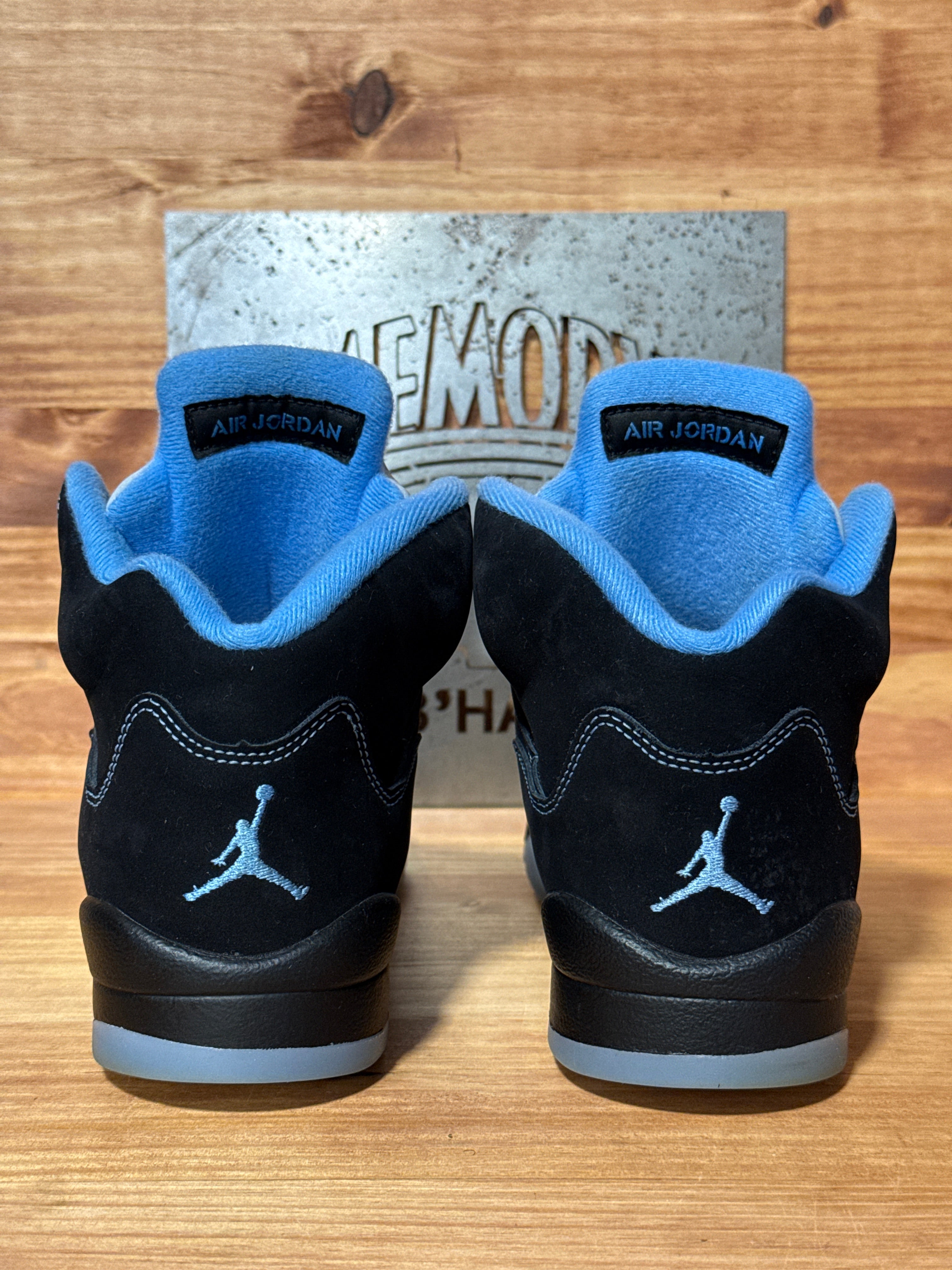 Jordan 5 Retro Black University Blue (2026) (GS)