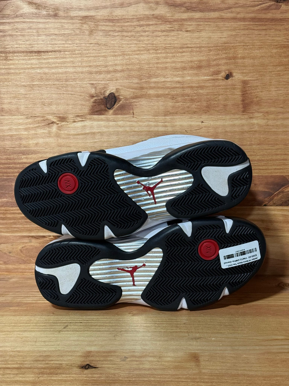 Jordan 14 Retro Black Toe (2024) - Size 11