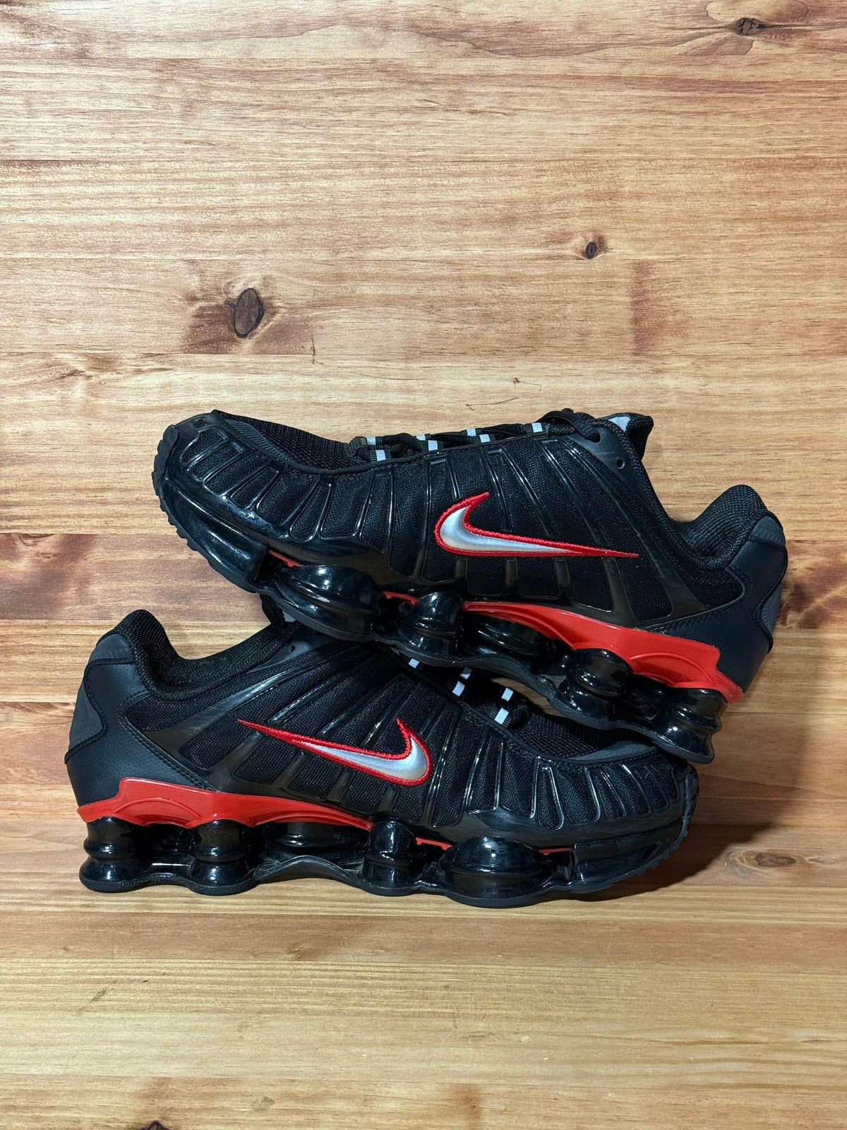 Nike Shox TL Black University Red - Size 11