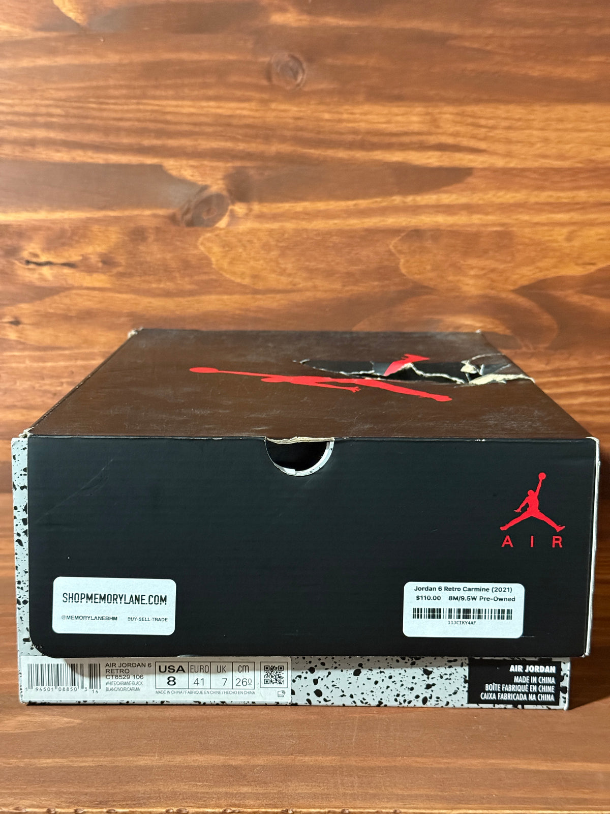 Jordan 6 Retro Carmine (2021)