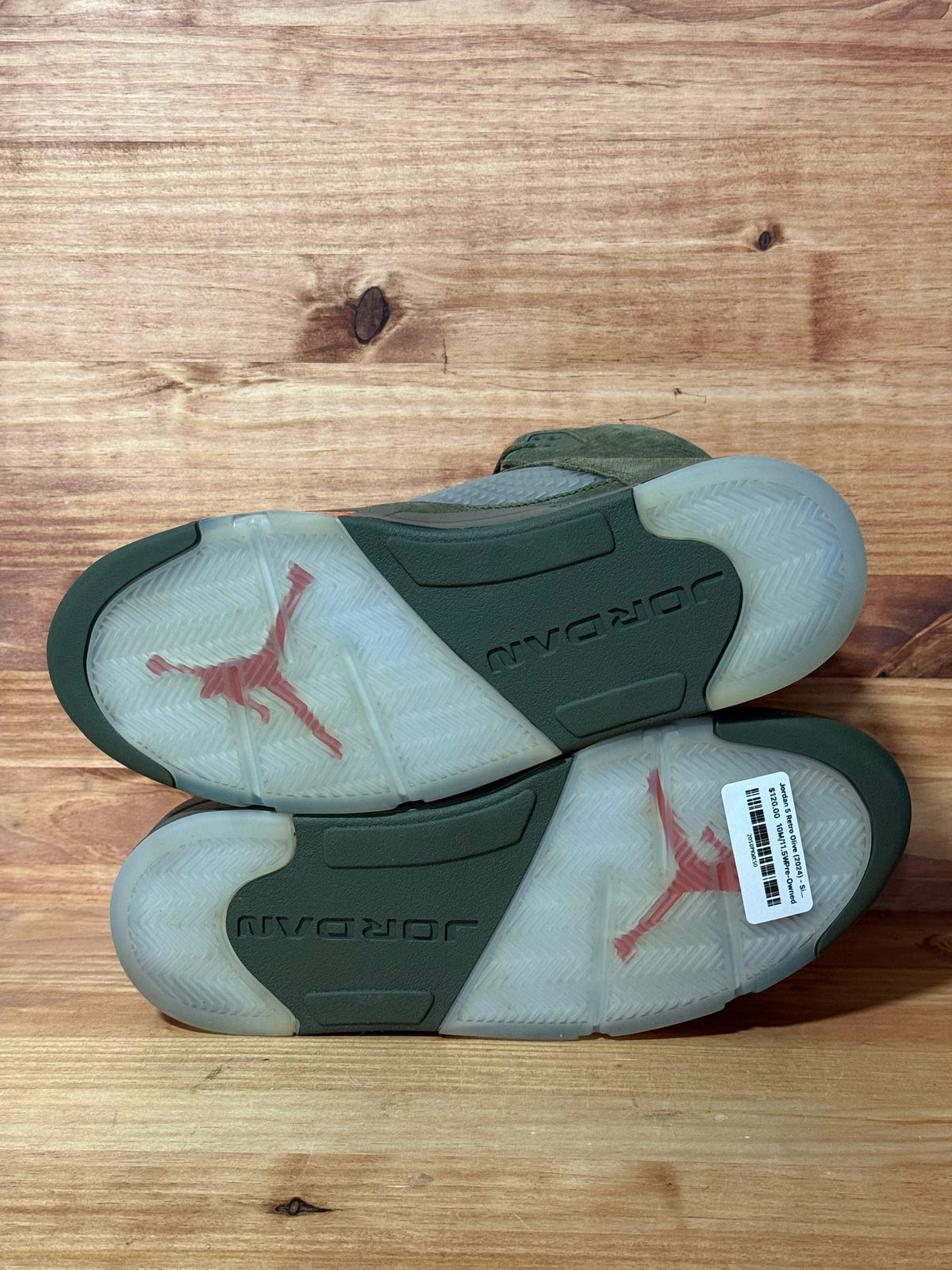 Jordan 5 Retro Olive (2024) - Size 10