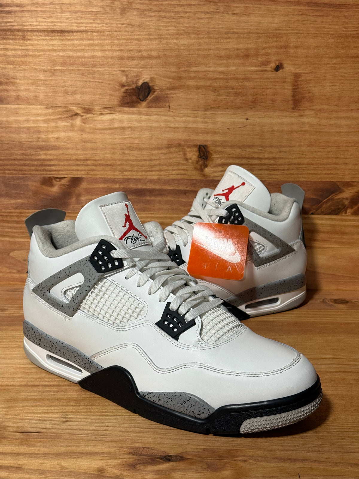 Jordan 4 Retro White Cement (2025) - Size 14