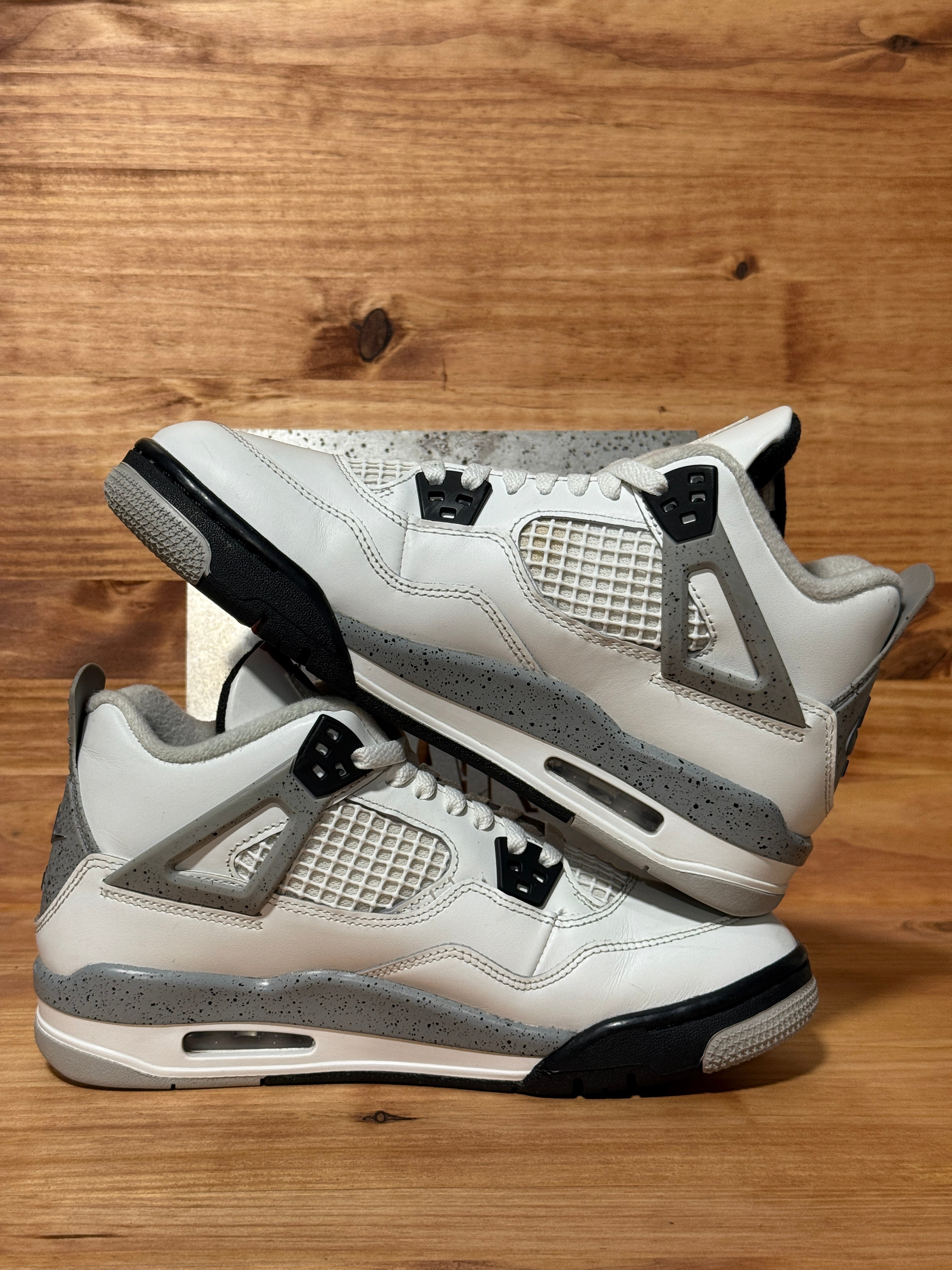 Jordan 4 Retro White Cement (2025) (GS)