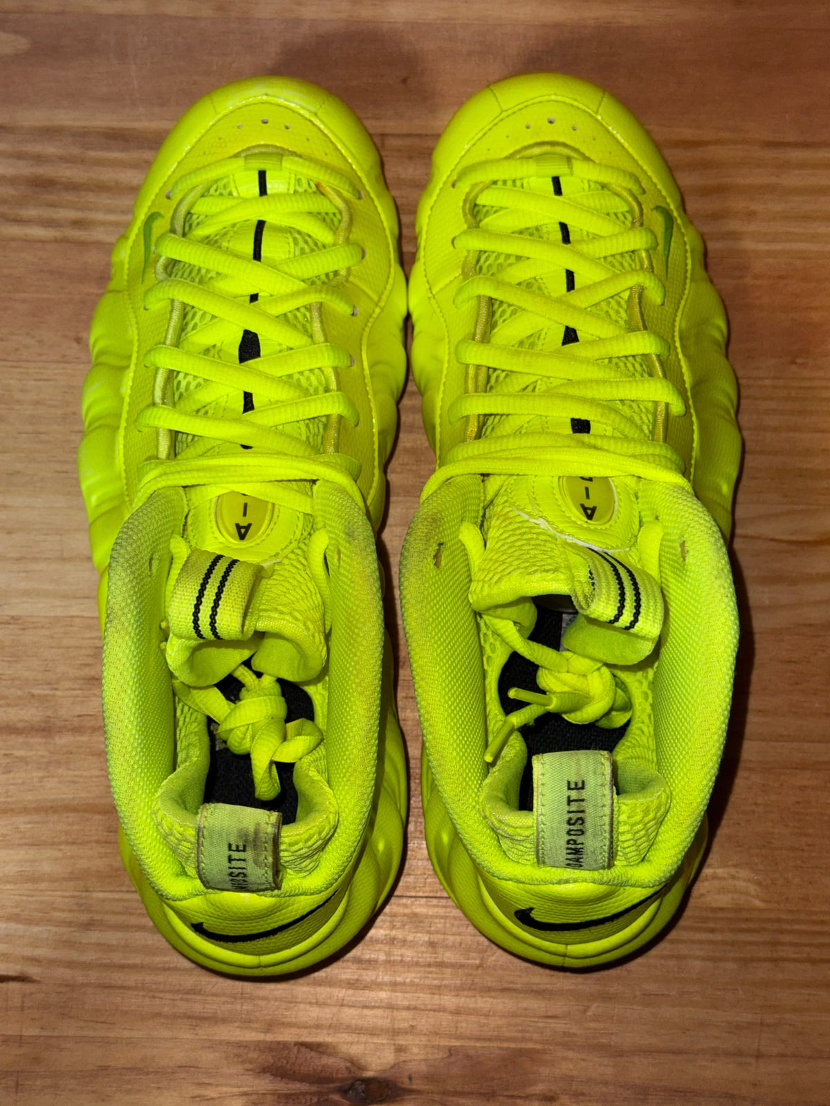Nike Air Foamposite Pro Volt (2021) - Size 9.5